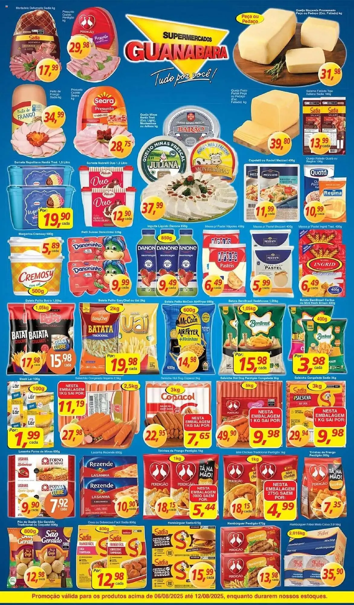 Encarte de Catálogo Supermercados Guanabara 6 de agosto até 13 de agosto 2025 - Pagina 10