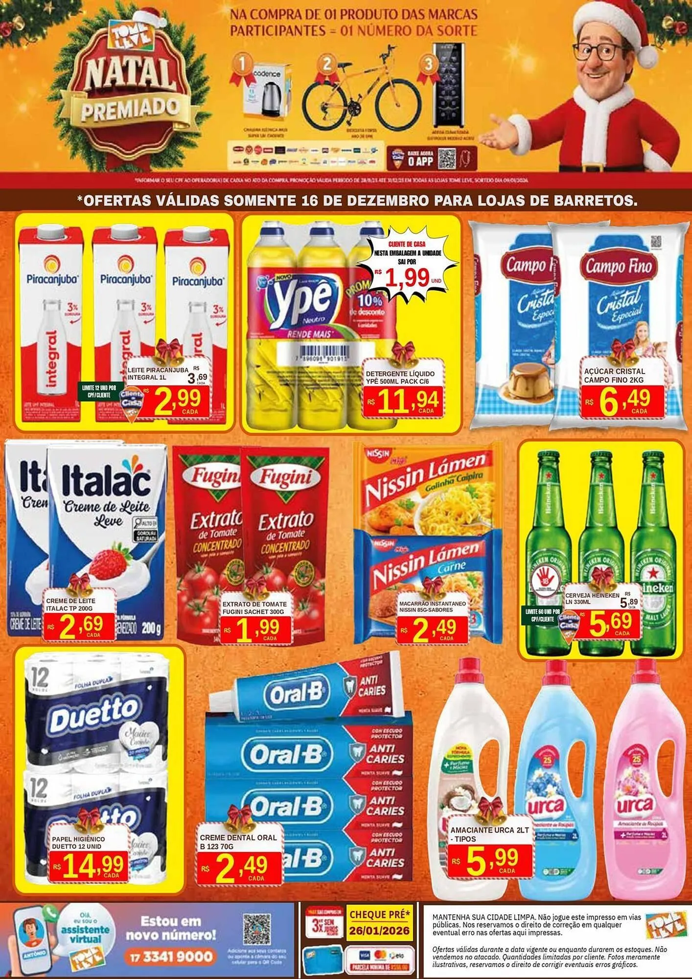 Encarte de Catálogo Tome Leve 16 de dezembro até 17 de dezembro 2025 - Pagina 3