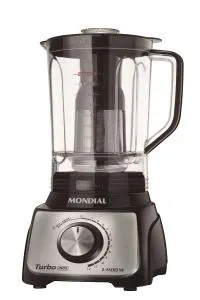 Liquidificador Mondial L1100, 12 Velocidades, 1100W - Preto 110V