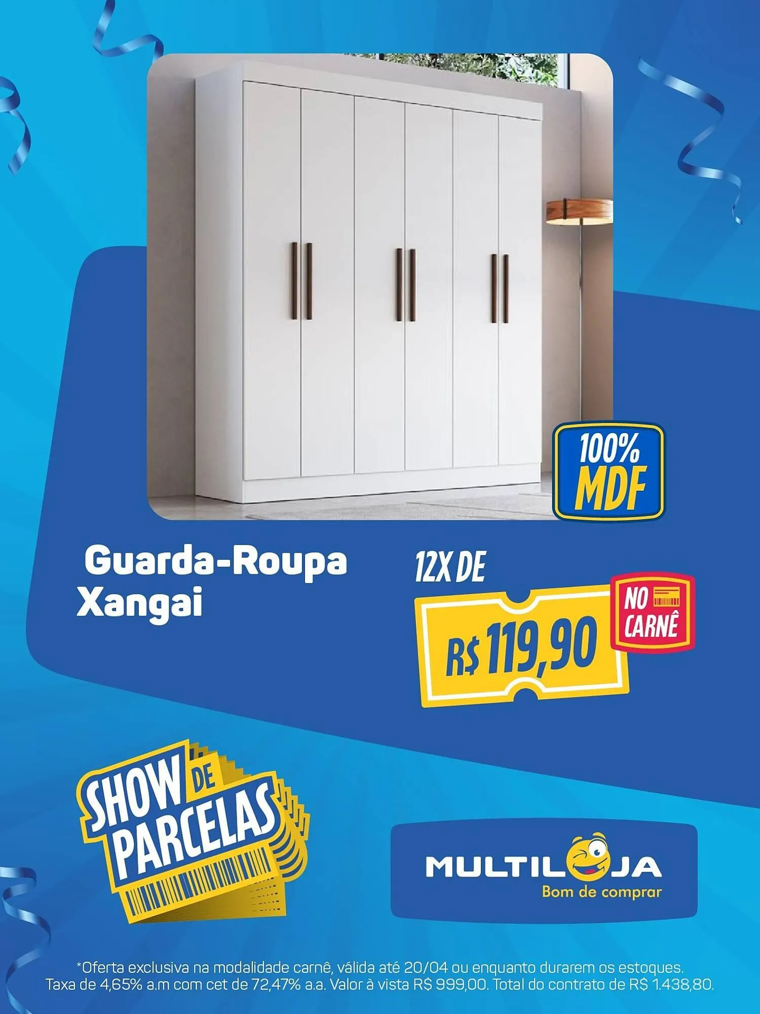 Encarte de Catálogo Multiloja 17 de abril até 20 de abril 2026 - Pagina 4