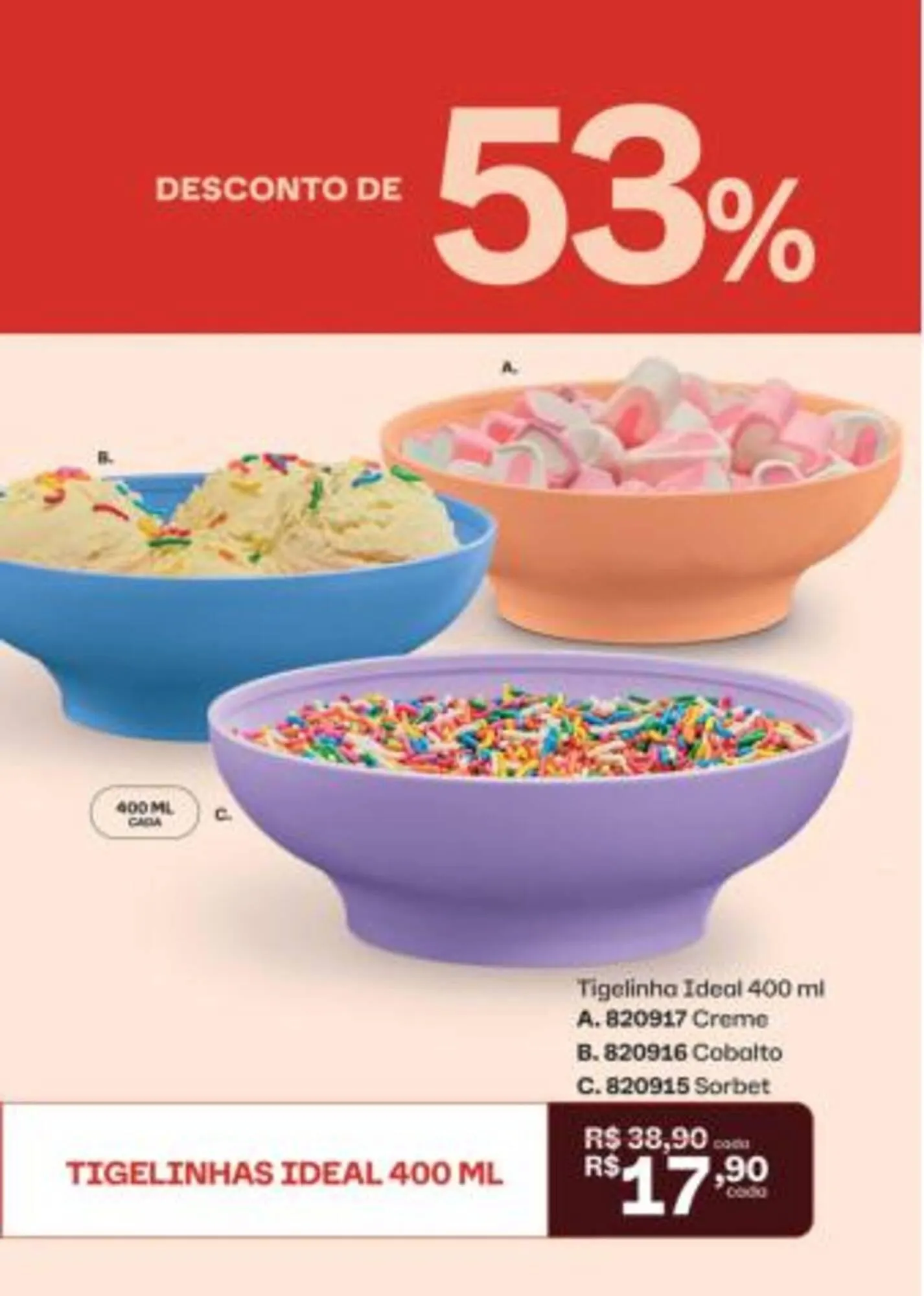 Encarte de Catálogo Tupperware 8 de maio até 30 de junho 2026 - Pagina 61