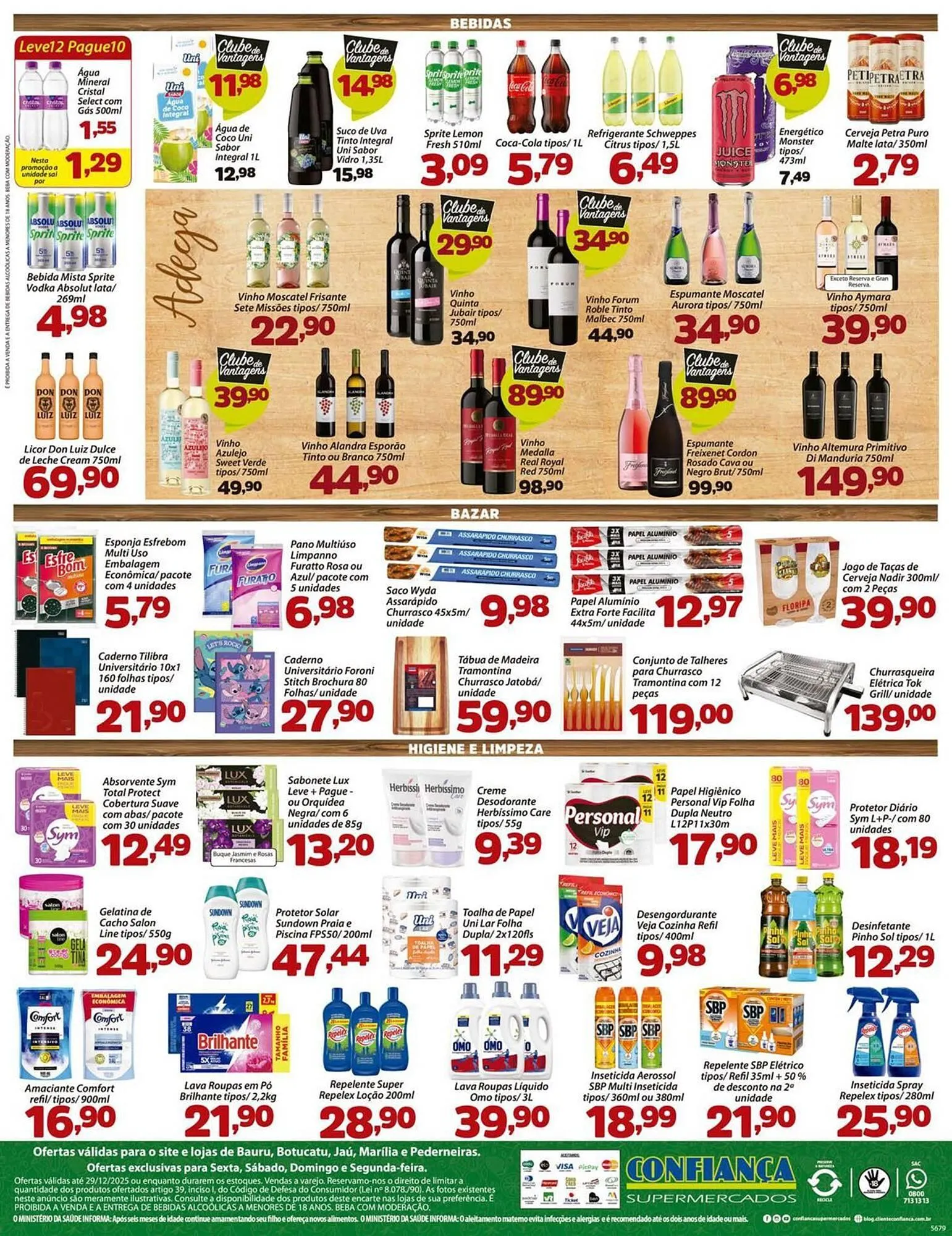 Encarte de Catálogo Confiança Supermercados 26 de dezembro até 29 de dezembro 2025 - Pagina 4