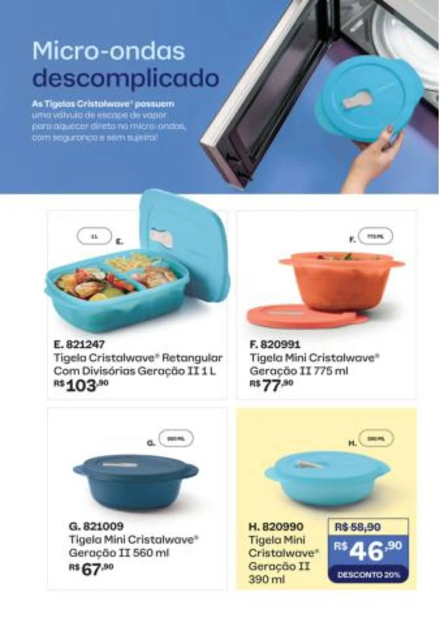 Encarte de Catálogo Tupperware 8 de maio até 30 de junho 2026 - Pagina 43