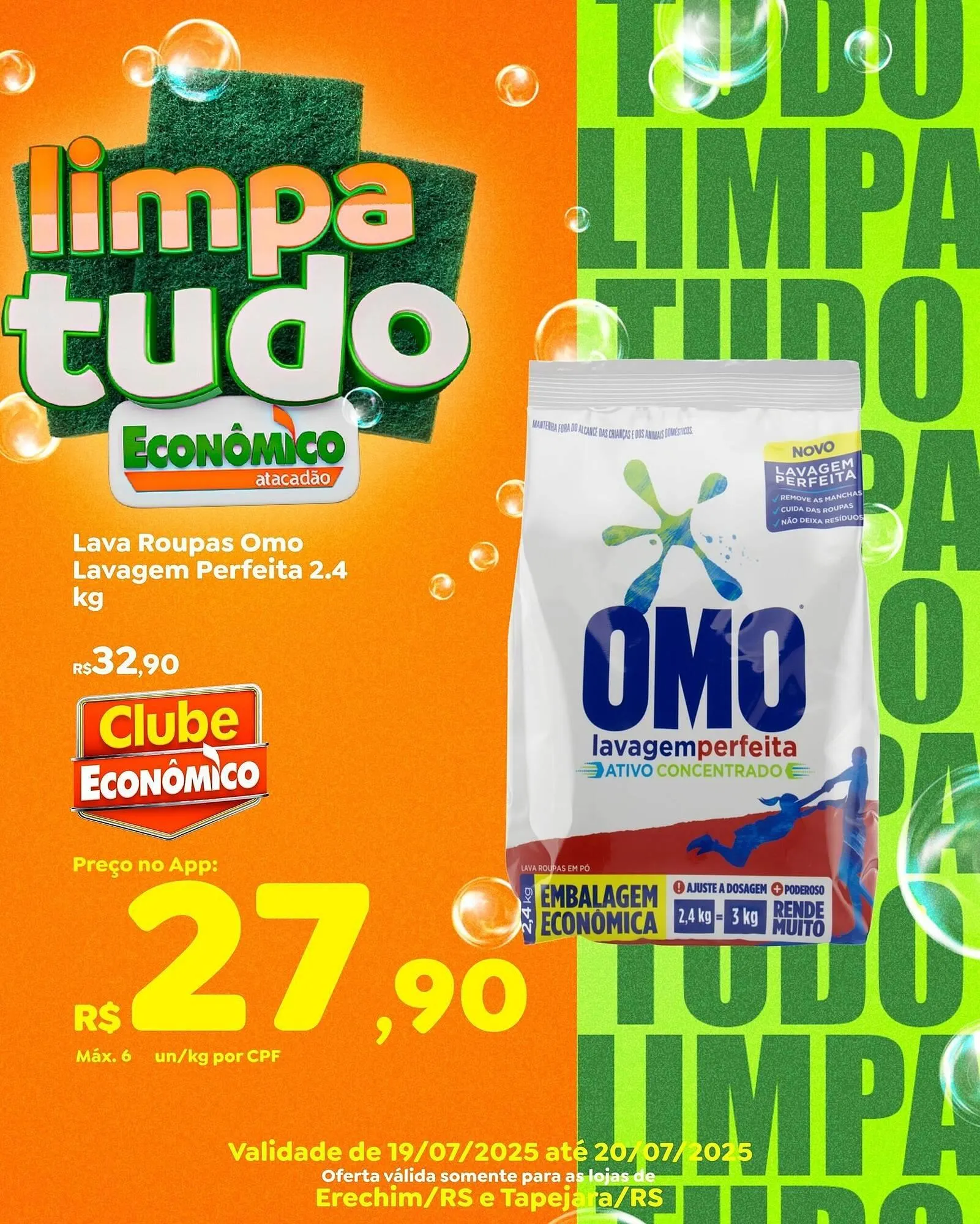 Encarte de Catálogo Econômico Atacadão 19 de julho até 20 de julho 2025 - Pagina 1