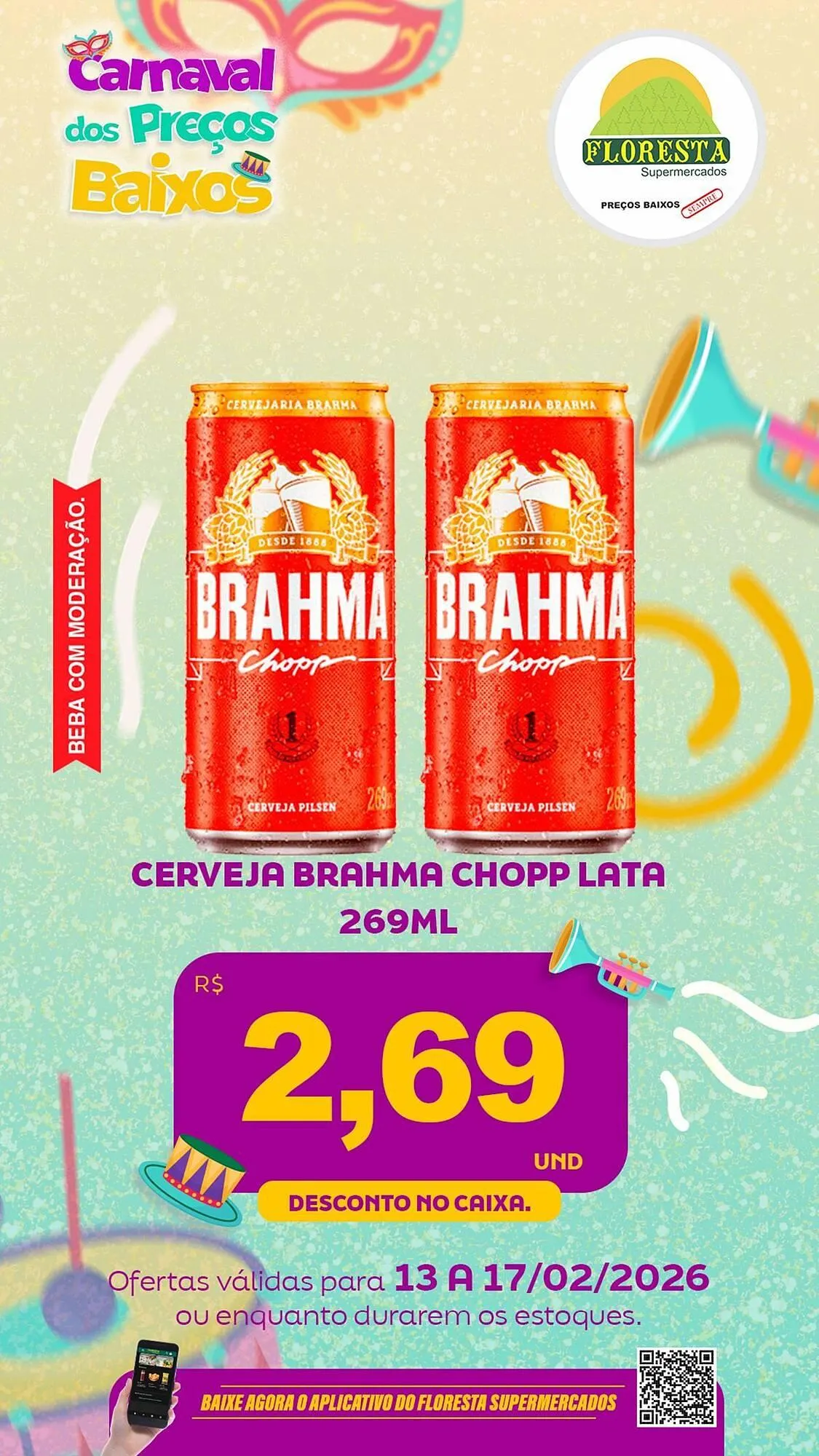 Encarte de Catálogo Floresta Supermercados 13 de fevereiro até 17 de fevereiro 2026 - Pagina 20