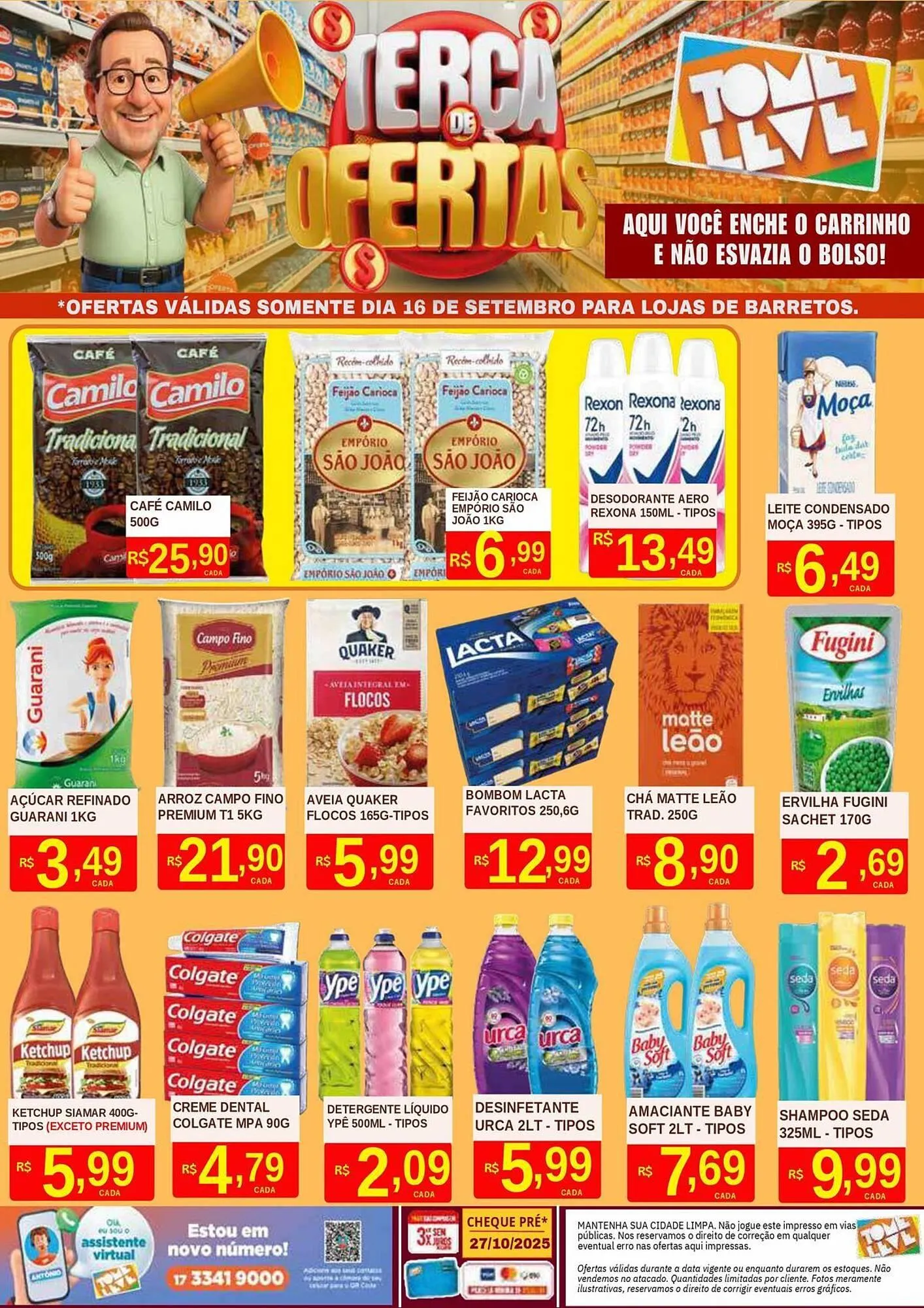 Encarte de Catálogo Tome Leve 16 de setembro até 17 de setembro 2025 - Pagina 3