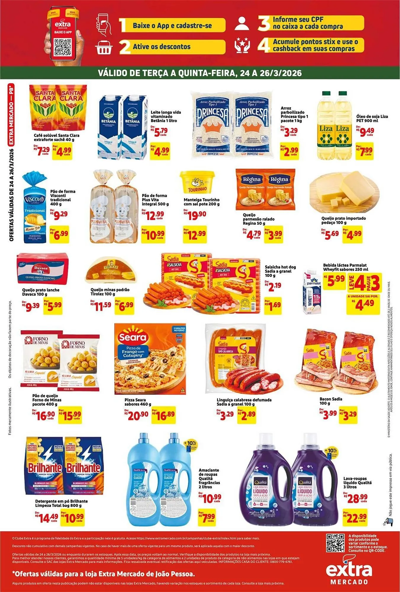 Encarte de Encarte Mercado Extra 24 de março até 26 de março 2026 - Pagina 2
