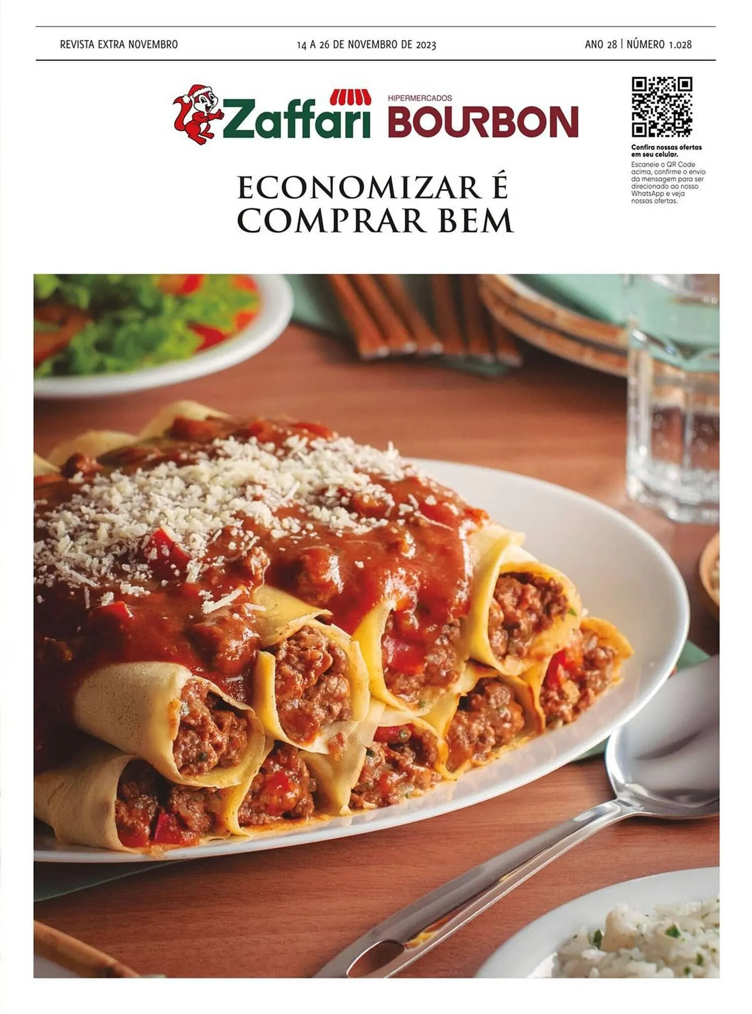 Encarte de Catálogo Zaffari 21 de novembro até 26 de novembro 2023 - Pagina 1