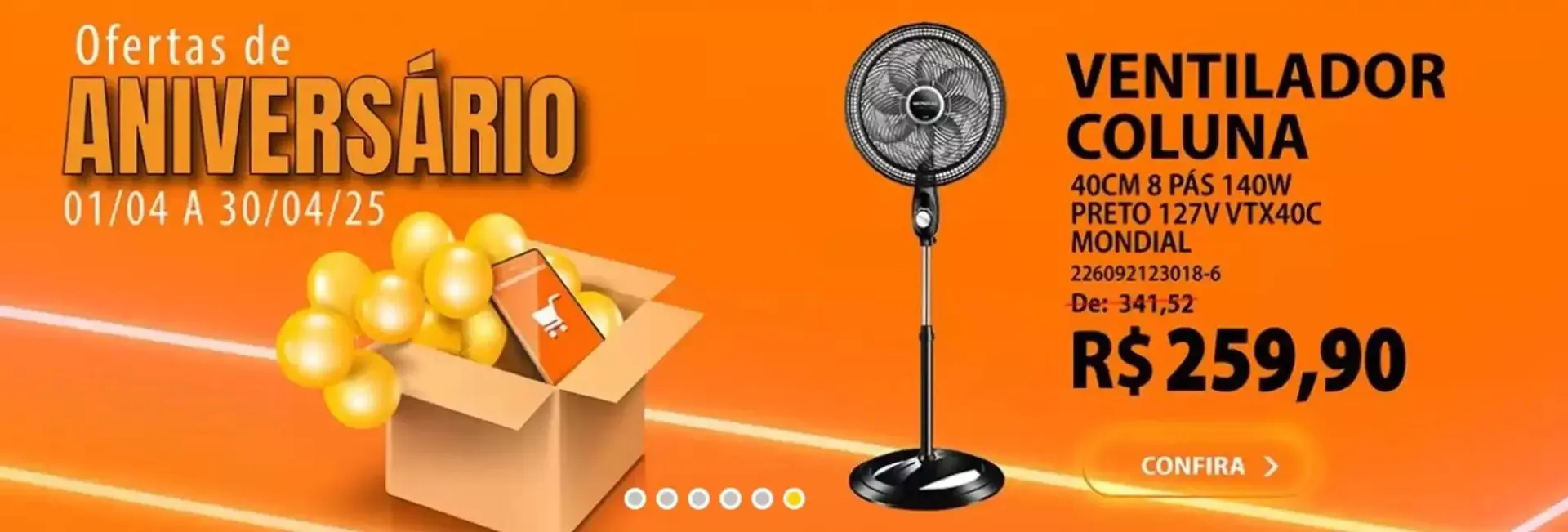 Encarte de Ofertas De Aniversário 2 de abril até 30 de abril 2025 - Pagina 6