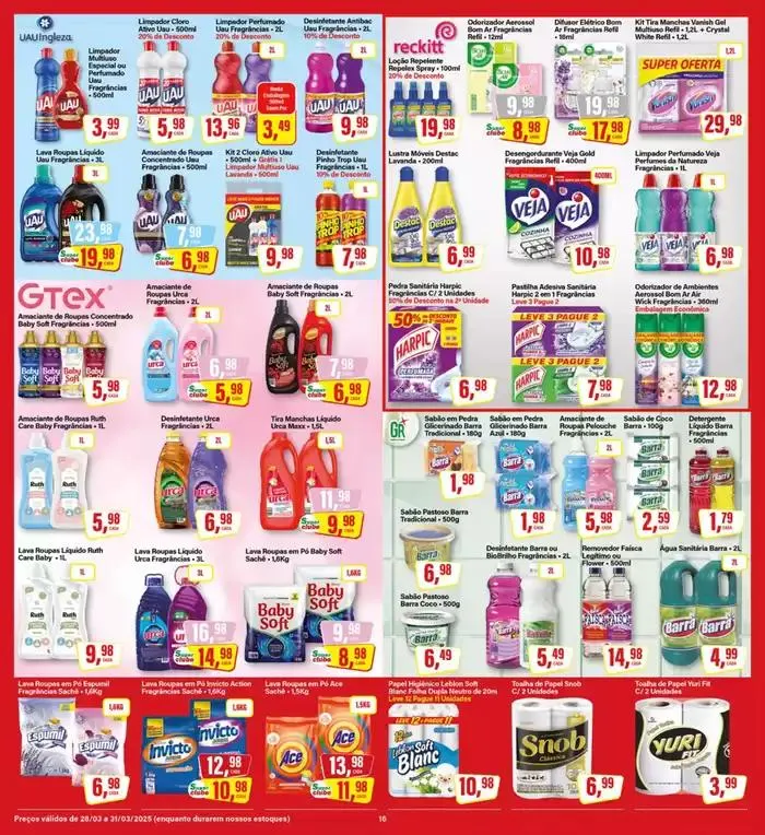 Encarte de Nossas melhores ofertas para você 28 de março até 31 de março 2025 - Pagina 16