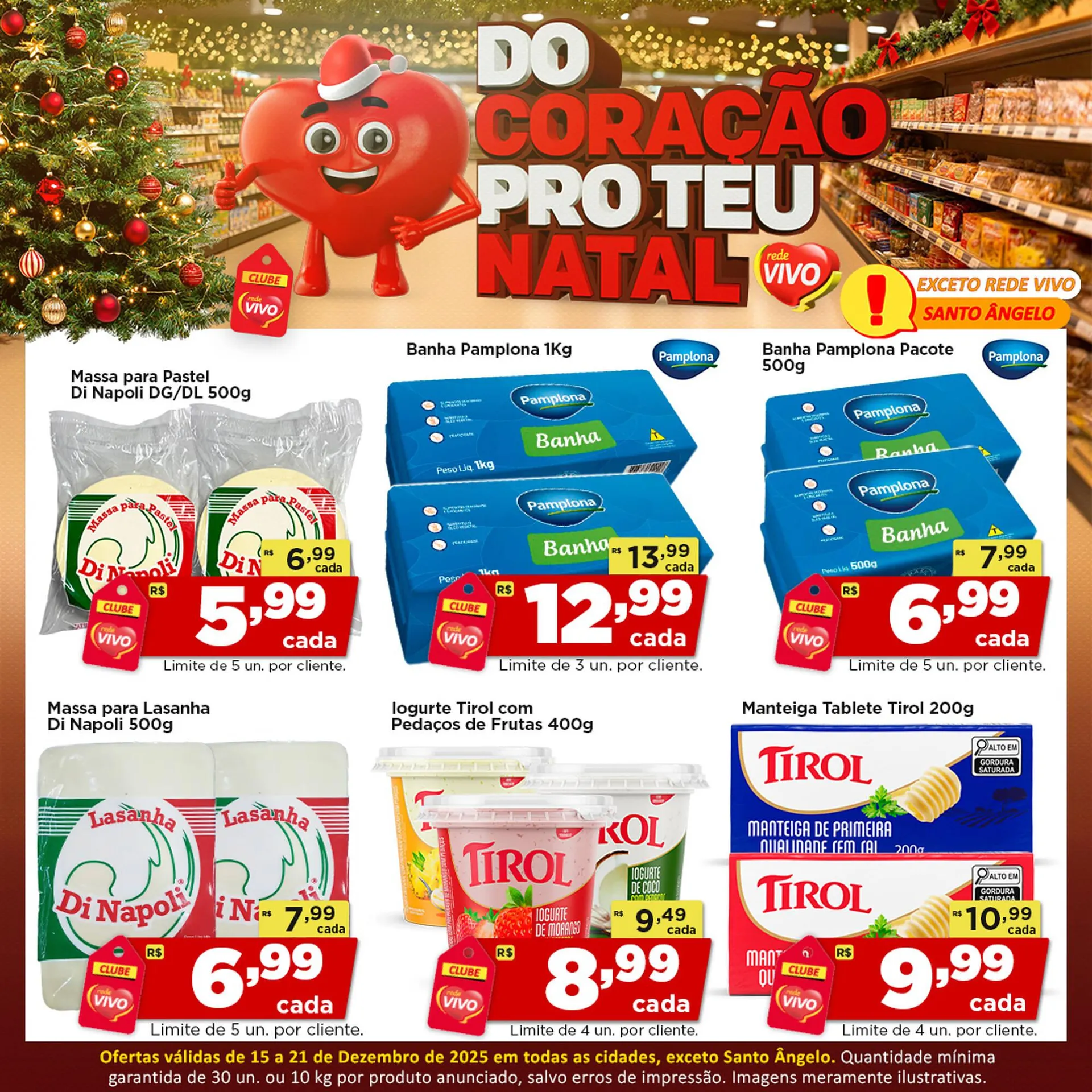 Encarte de Encarte Rede Vivo 15 de dezembro até 21 de dezembro 2025 - Pagina 1