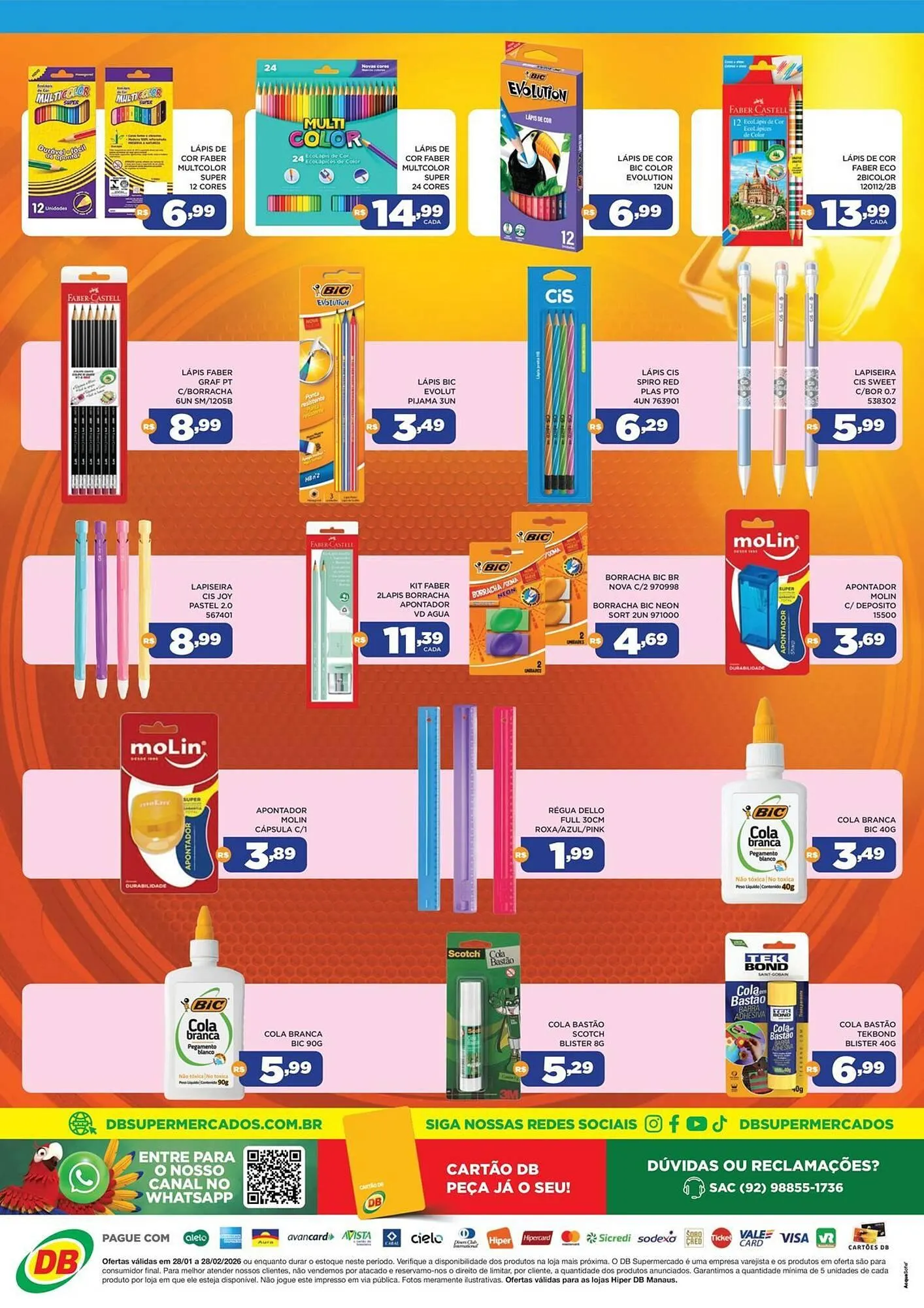 Encarte de Catálogo DB Supermercados 29 de janeiro até 28 de fevereiro 2026 - Pagina 4