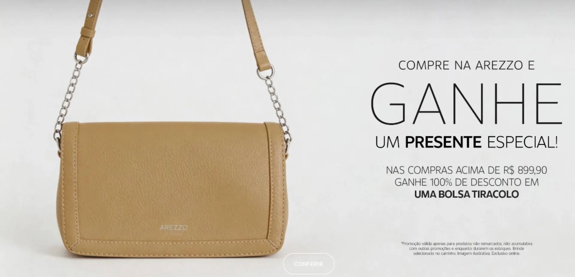 Encarte de Catálogo Arezzo 10 de abril até 10 de maio 2026 - Pagina 1