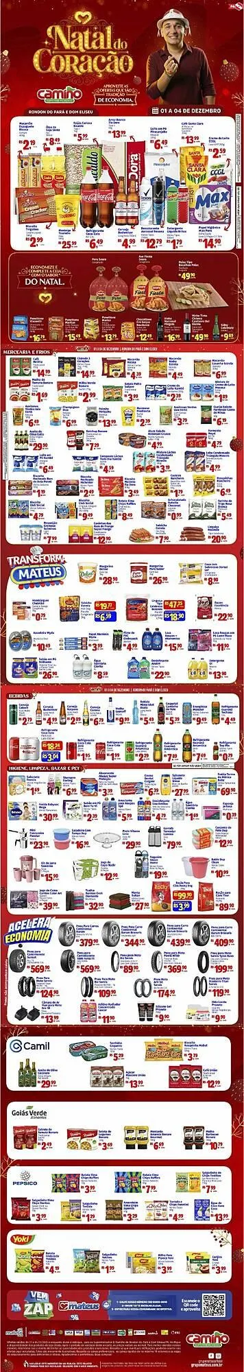 Encarte de Catálogo Camiño supermercados 1 de dezembro até 4 de dezembro 2025 - Pagina 1