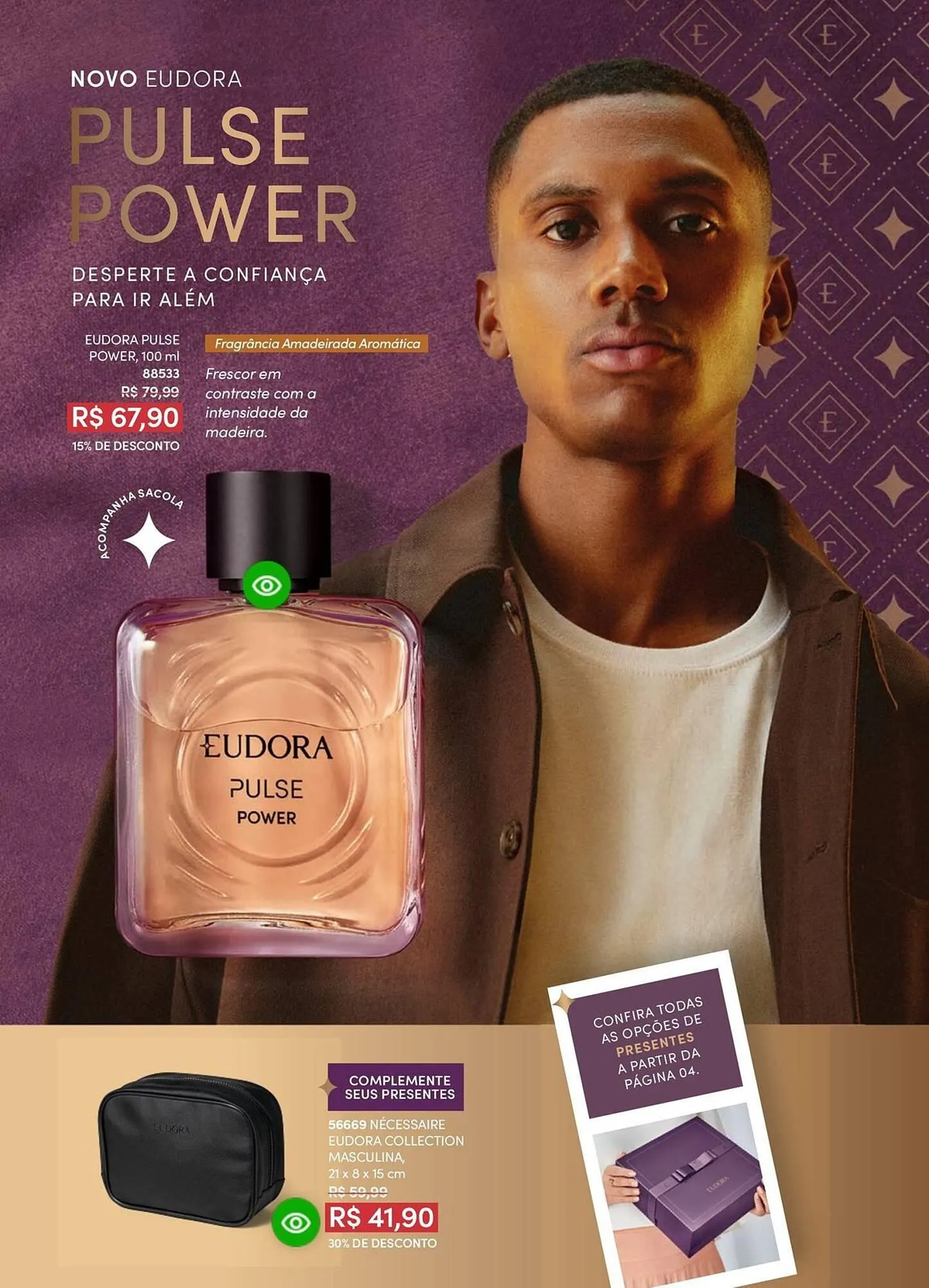 Encarte de Catálogo Eudora 23 de abril até 30 de junho 2025 - Pagina 3