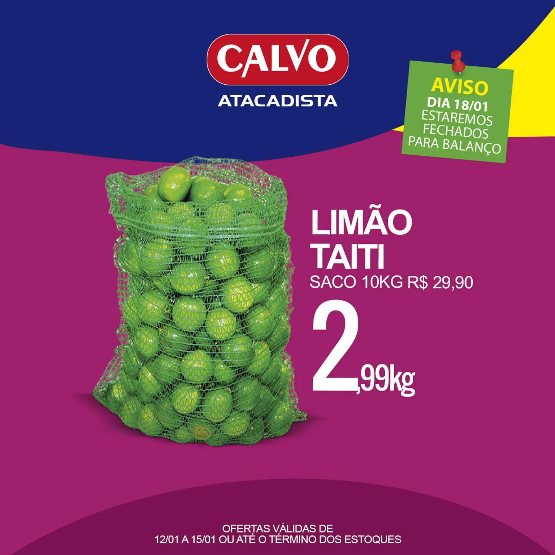 Encarte de Folheto Calvo Atacadista 15 de janeiro até 15 de janeiro 2026 - Pagina 4