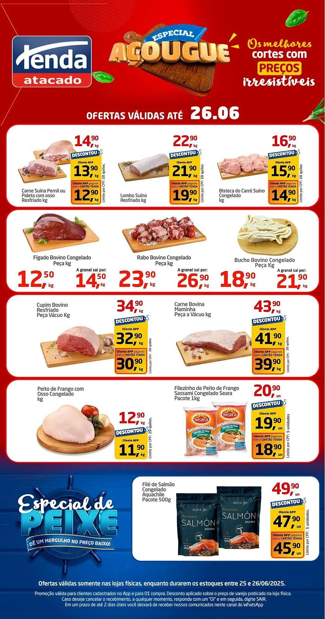 Encarte de Catálogo Tenda Atacado 25 de junho até 26 de junho 2025 - Pagina 1