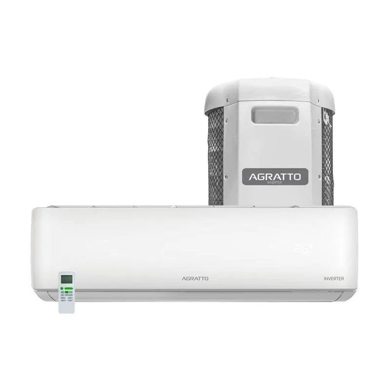 Ar Condicionado Split Hi Wall Inverter Agratto Liv Top 18000 BTU/h Quente e Frio LCST18QF-02I – 220 Volts