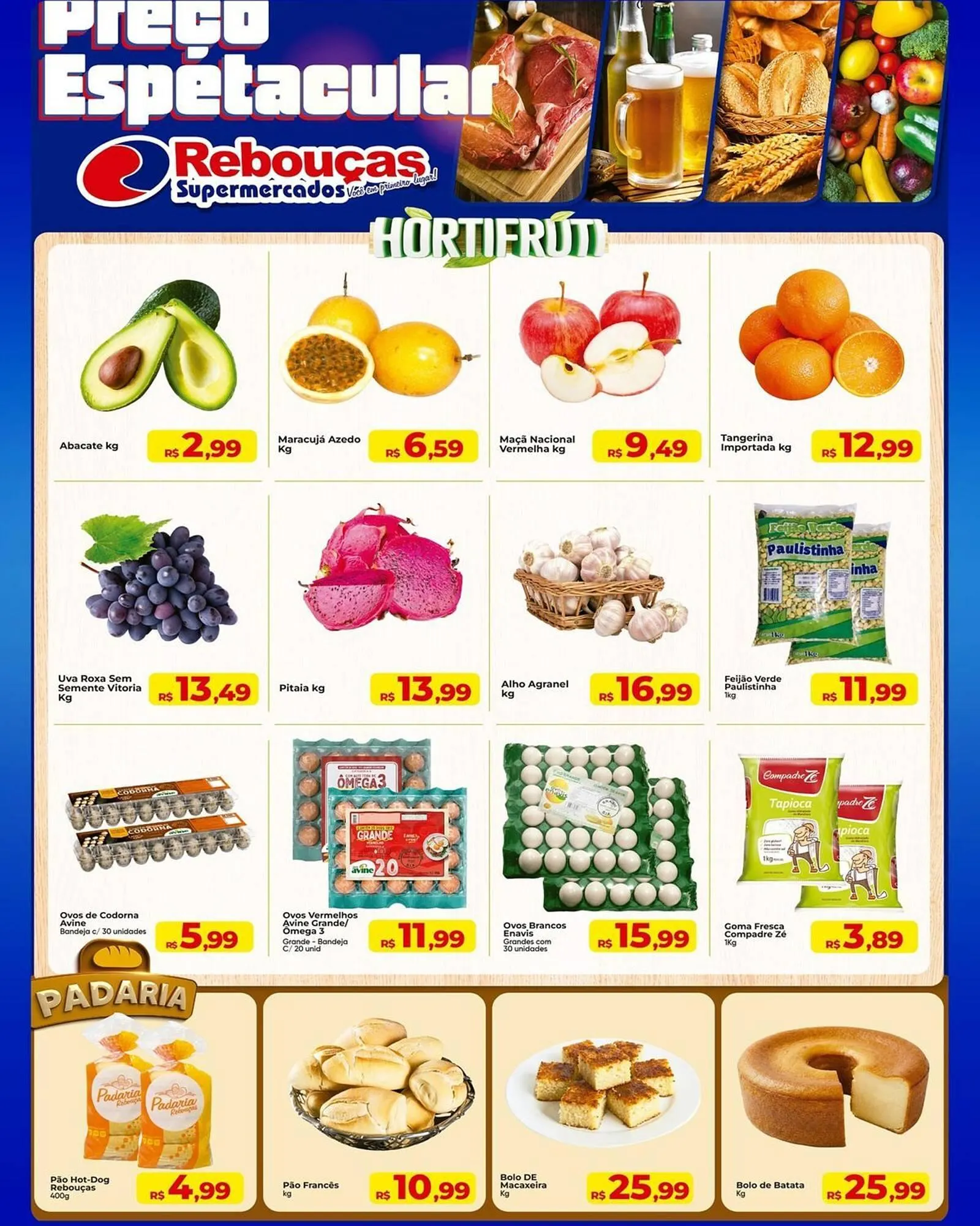 Encarte de Catálogo Rebouças Supermercados 23 de abril até 26 de abril 2026 - Pagina 2