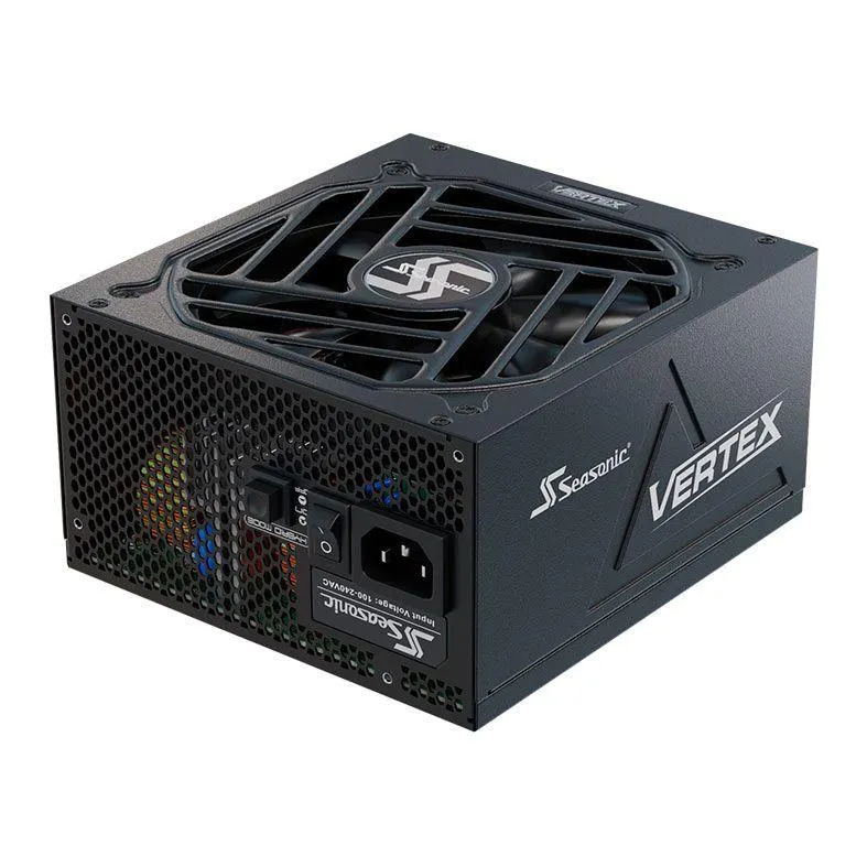 Fonte Seasonic Vertex PX-850, Full-Modular, 850W, ATX 3.0, PCIe 5.0, 80 Plus Platinum, Preta, 12851PXAFS