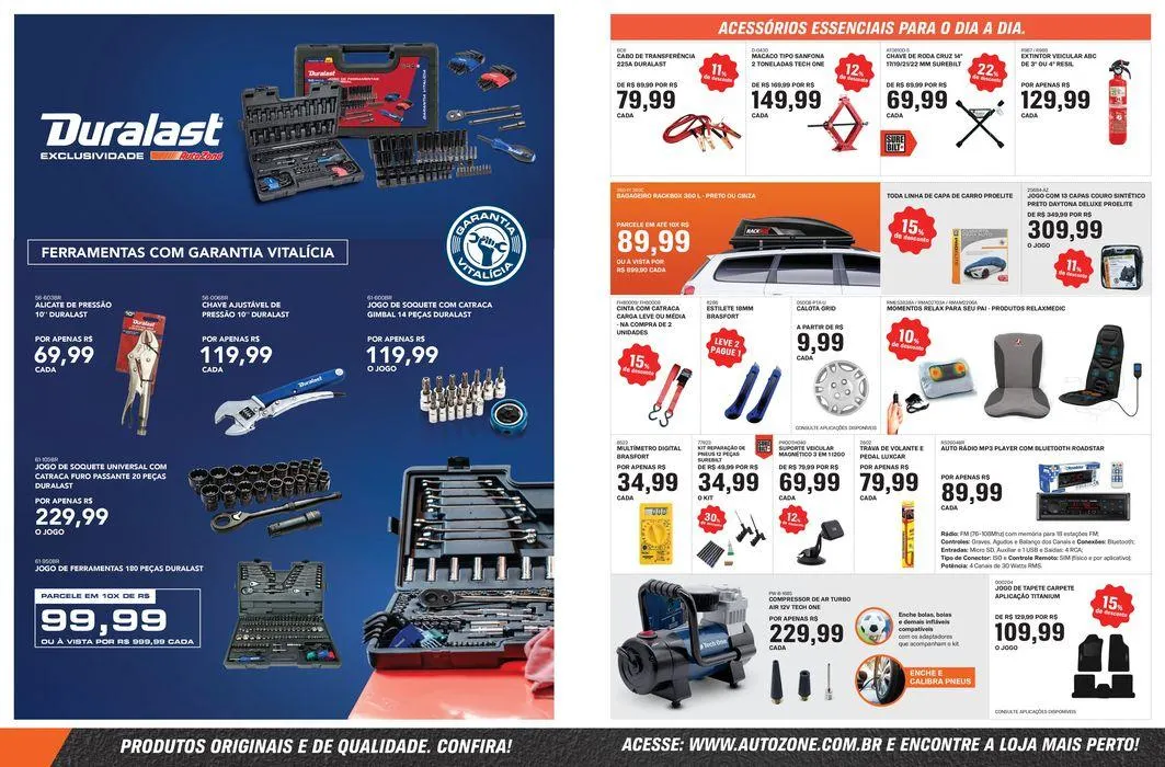 Encarte de Ofertas AutoZone 6 de agosto até 1 de setembro 2024 - Pagina 3