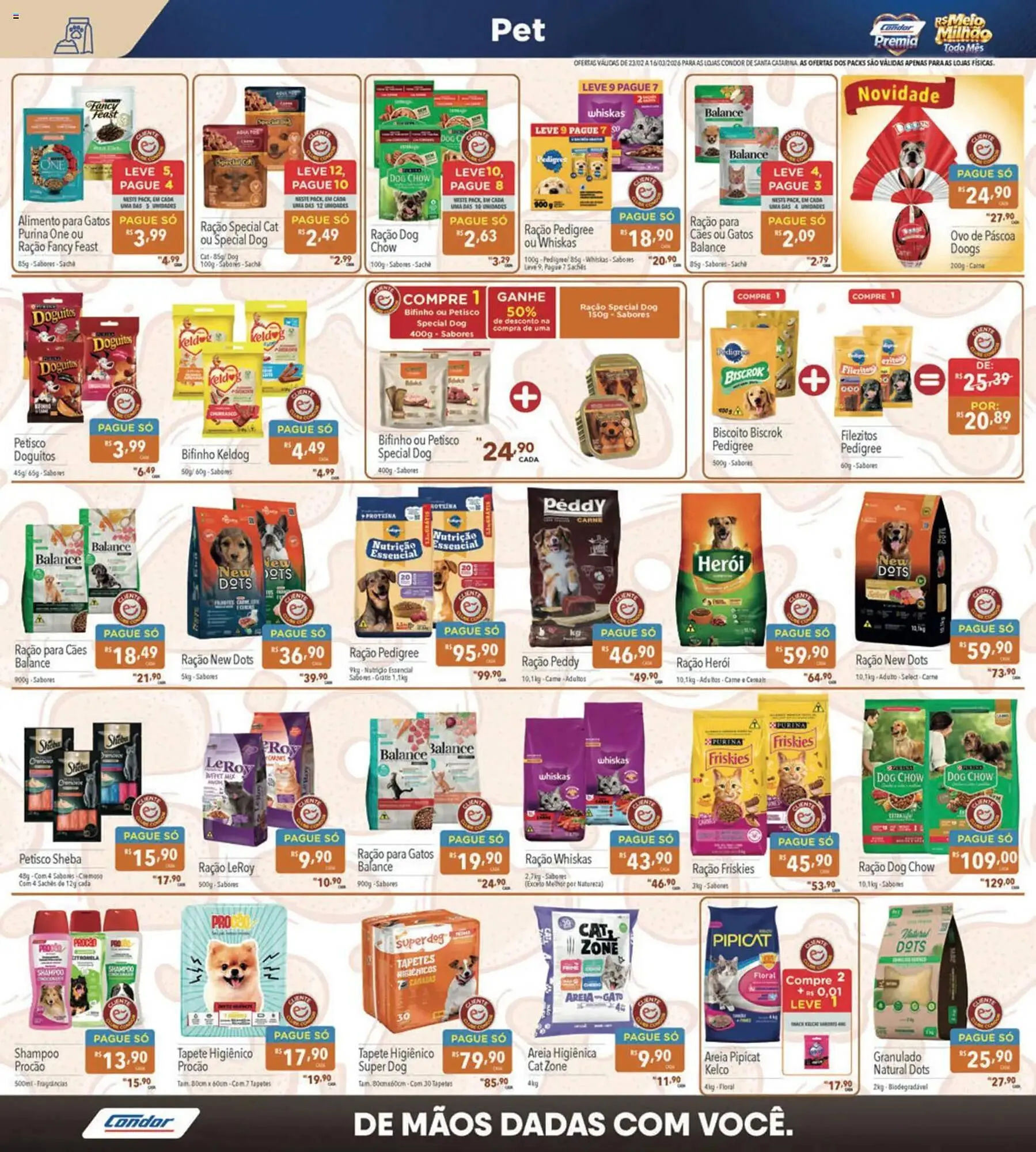 Encarte de Catálogo Supermercados Condor 23 de fevereiro até 16 de março 2026 - Pagina 26