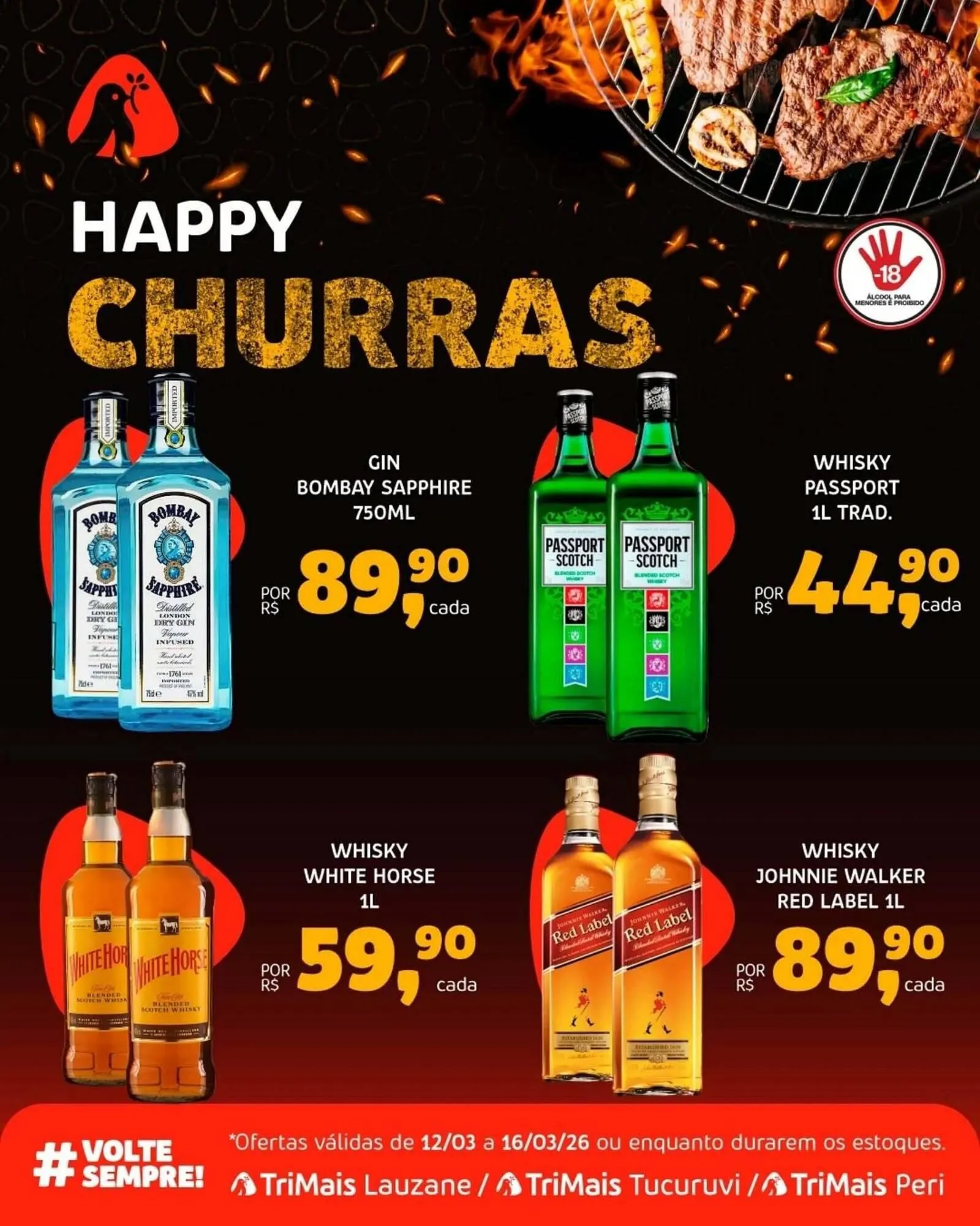 Encarte de Catálogo Trimais Supermercado 13 de março até 16 de março 2026 - Pagina 2