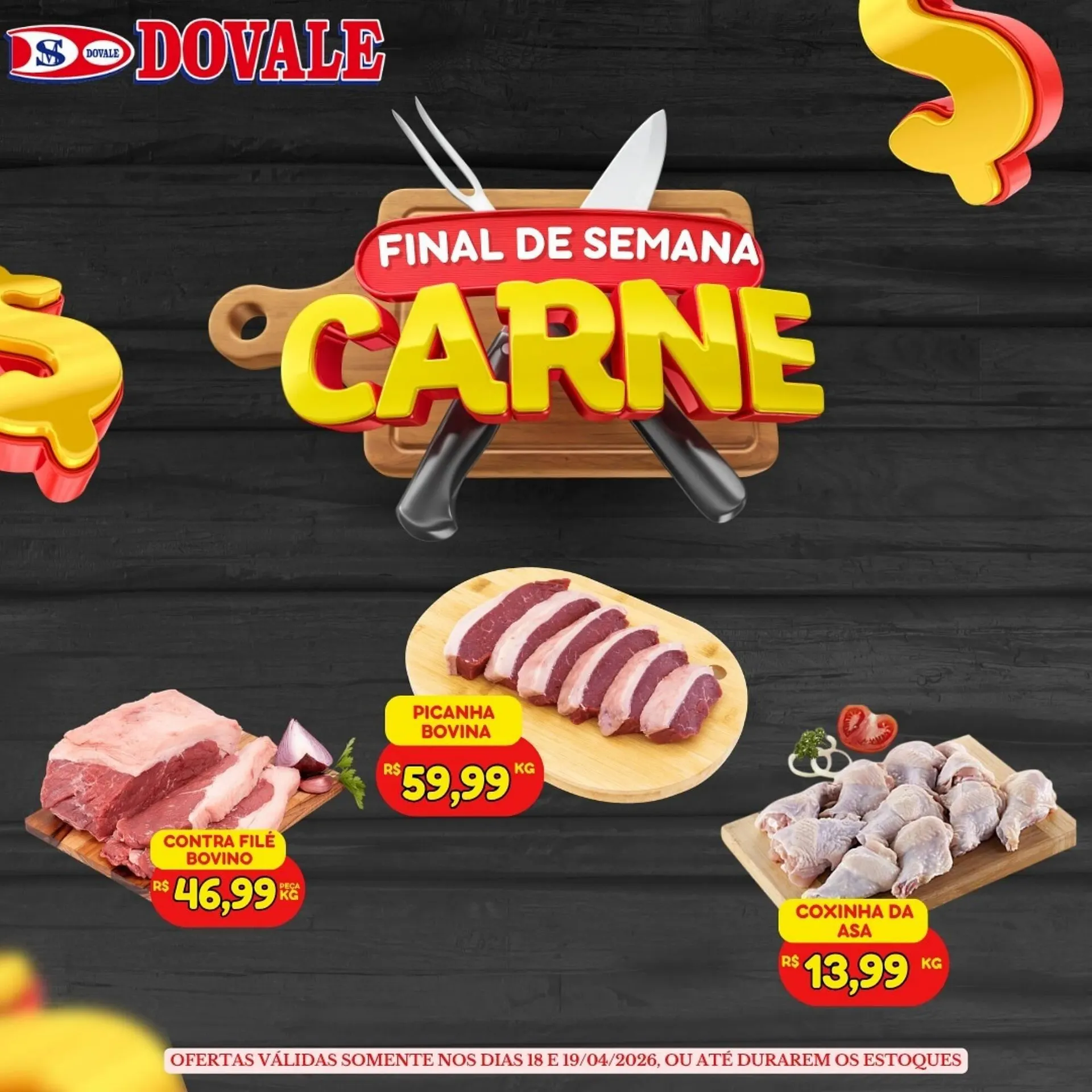 Encarte de Folheto Dovale 17 de abril até 19 de abril 2026 - Pagina 1