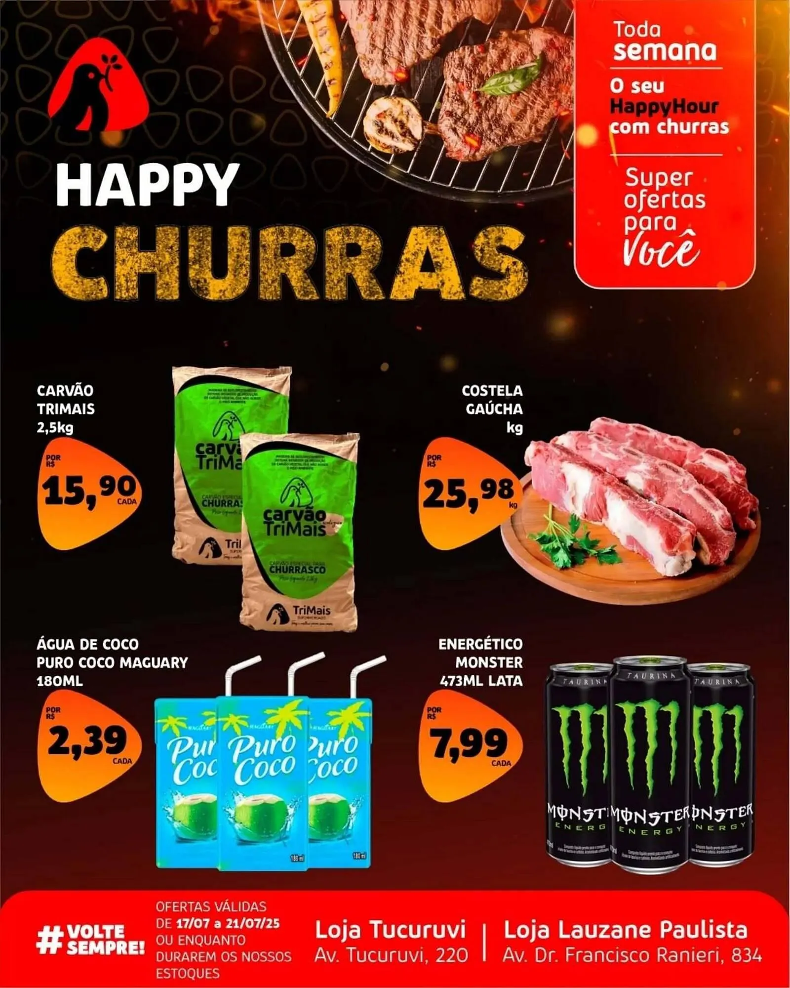 Encarte de Catálogo Trimais Supermercado 17 de julho até 21 de julho 2025 - Pagina 2