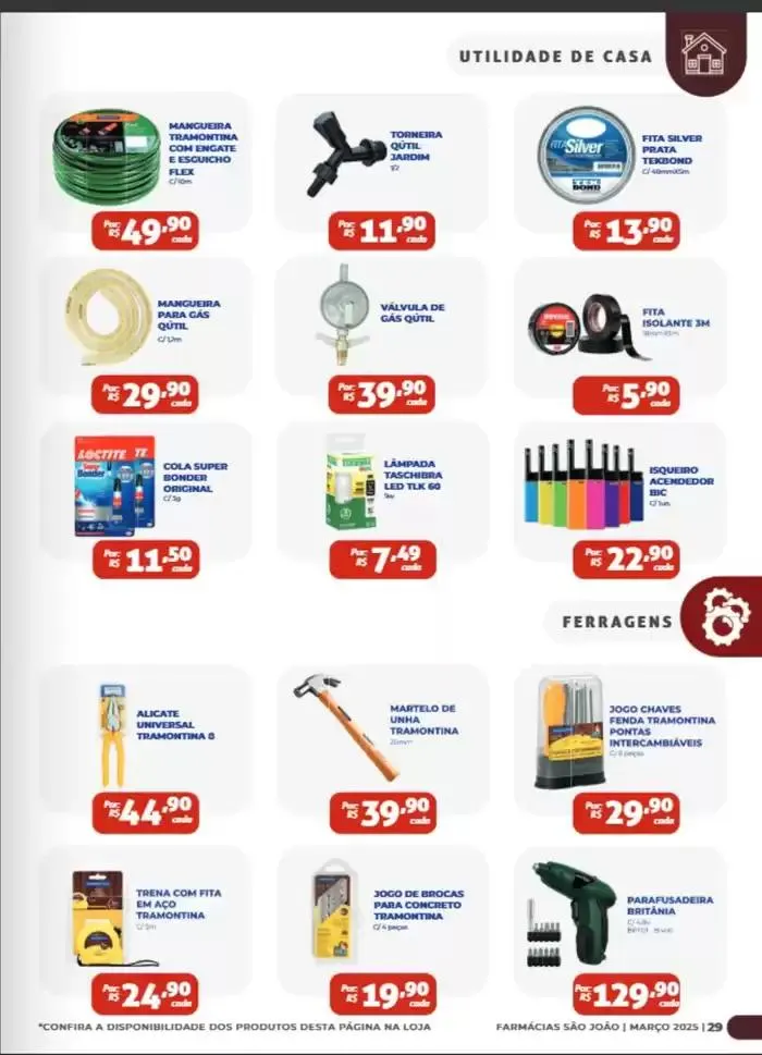 Encarte de Farmácia São João Marco 2025! 4 de março até 31 de março 2025 - Pagina 29