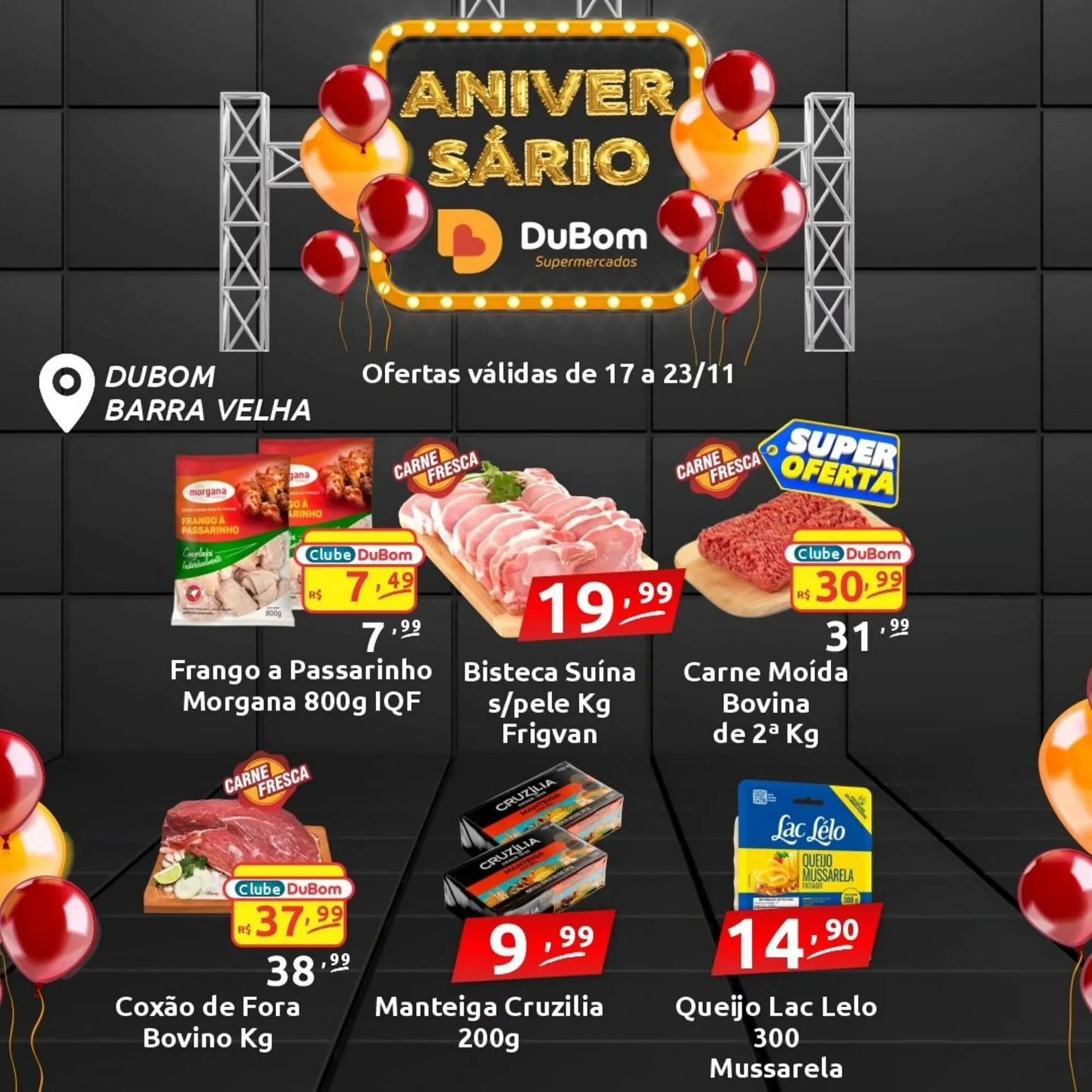 Encarte de Catálogo Dubom Supermercados 17 de novembro até 23 de novembro 2025 - Pagina 1