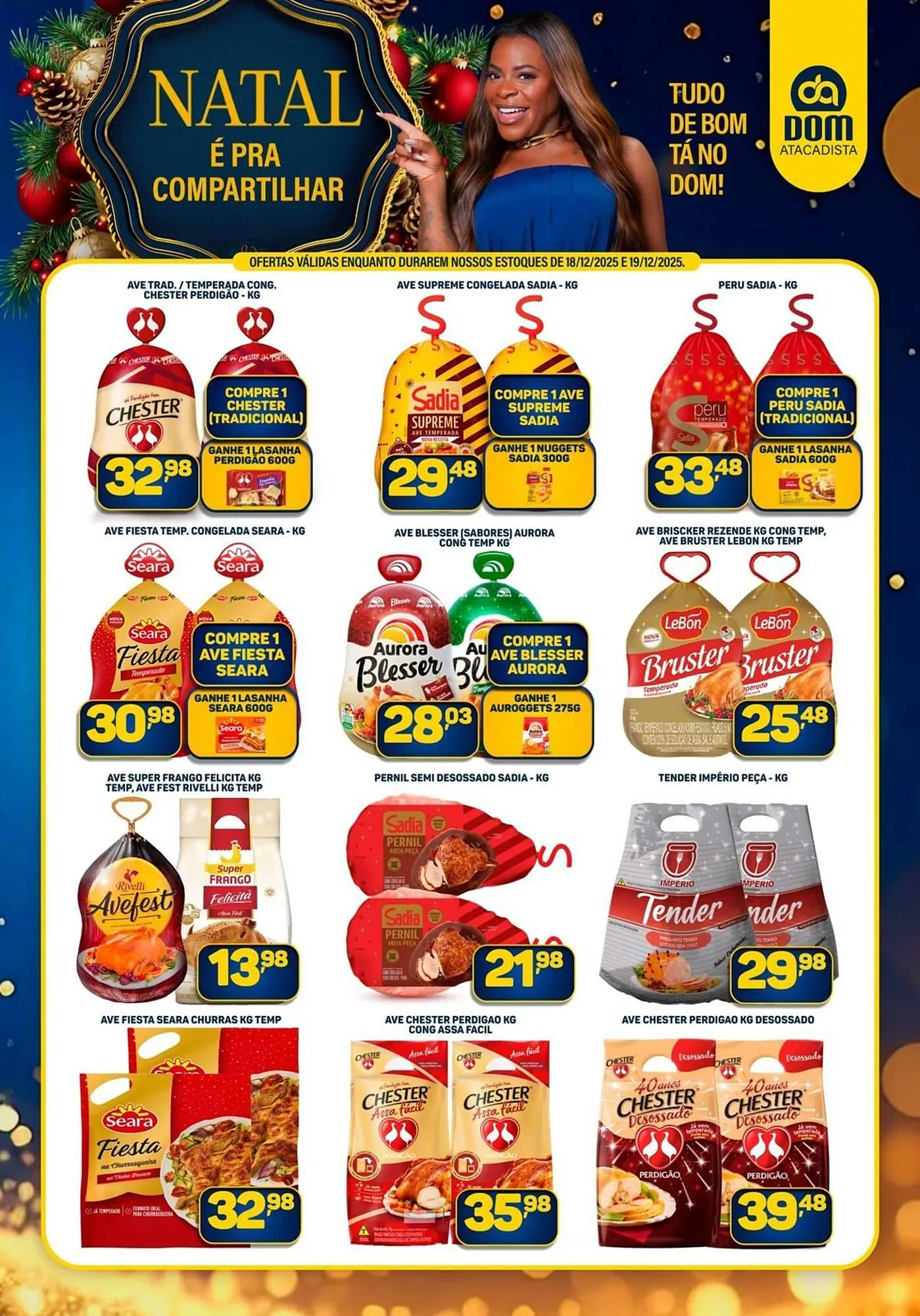 Encarte de Encarte Dom Atacadista 18 de dezembro até 19 de dezembro 2025 - Pagina 1