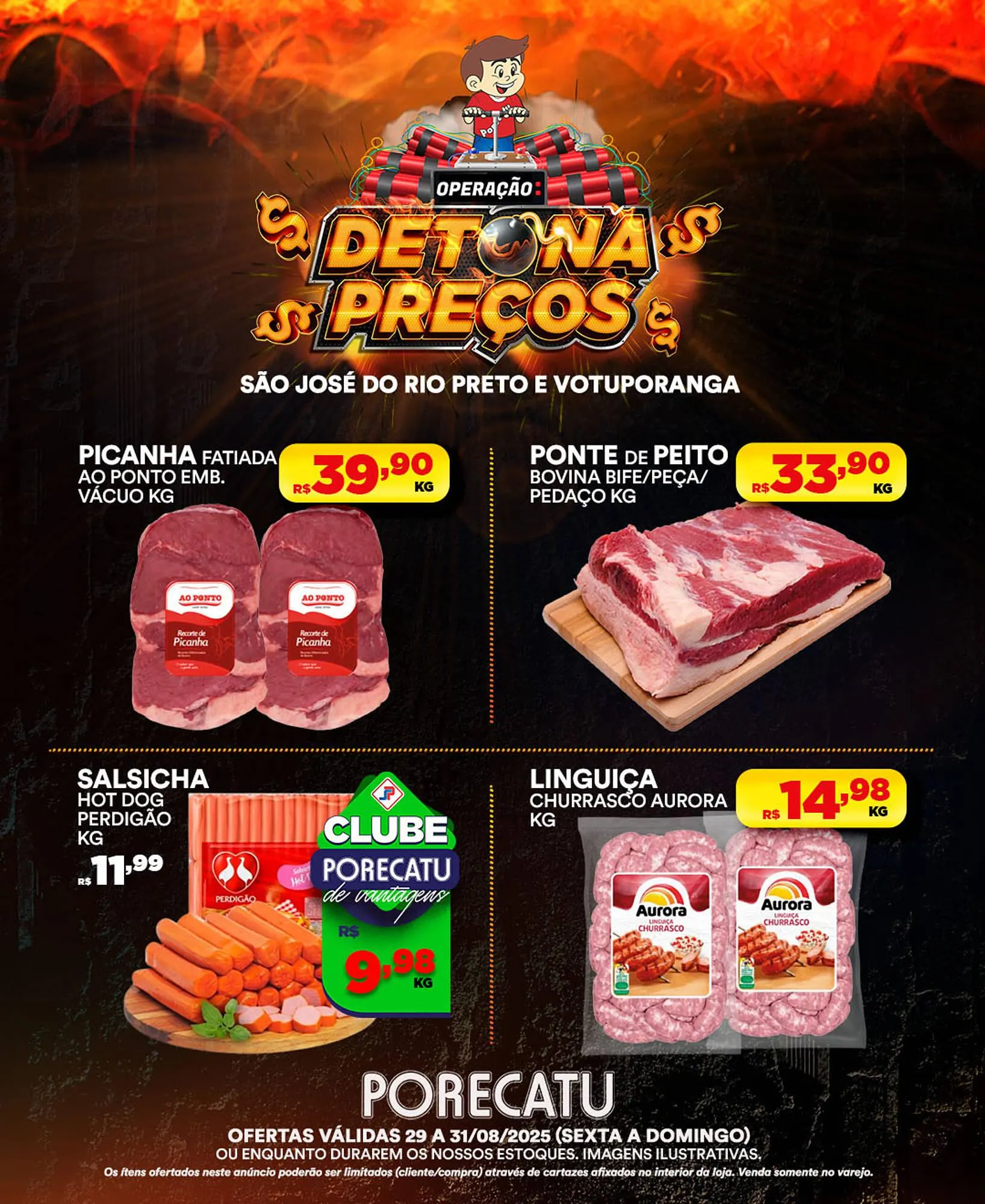 Encarte de Catálogo Supermercado Porecatu 29 de agosto até 31 de agosto 2025 - Pagina 5