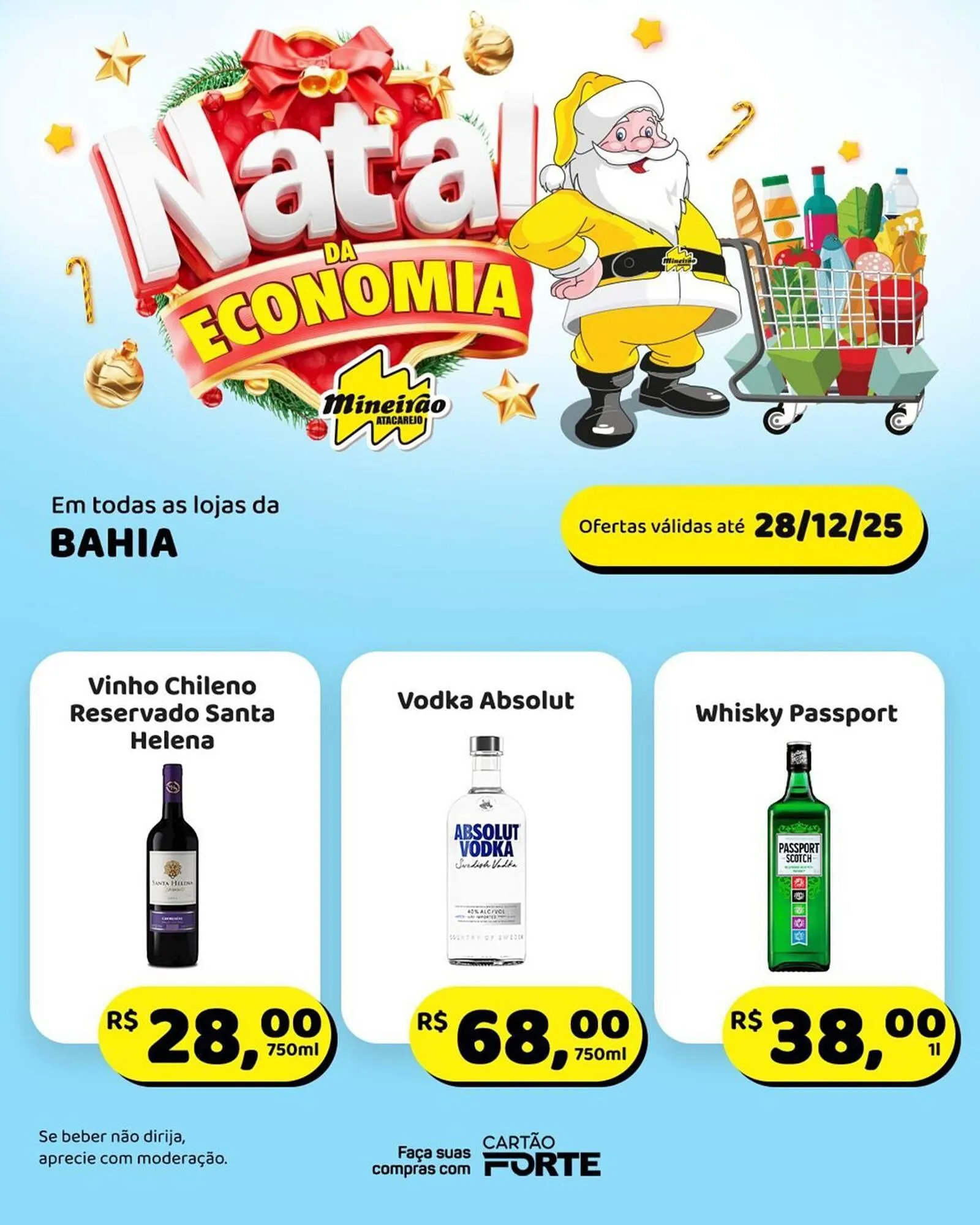 Encarte de Folheto Mineirão Atacarejo 22 de dezembro até 28 de dezembro 2025 - Pagina 1