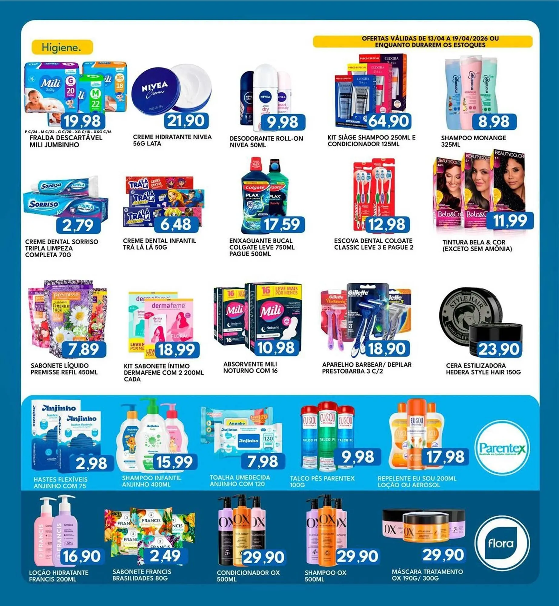 Encarte de Catálogo Rancho Bom Supermercados 13 de abril até 19 de abril 2026 - Pagina 7