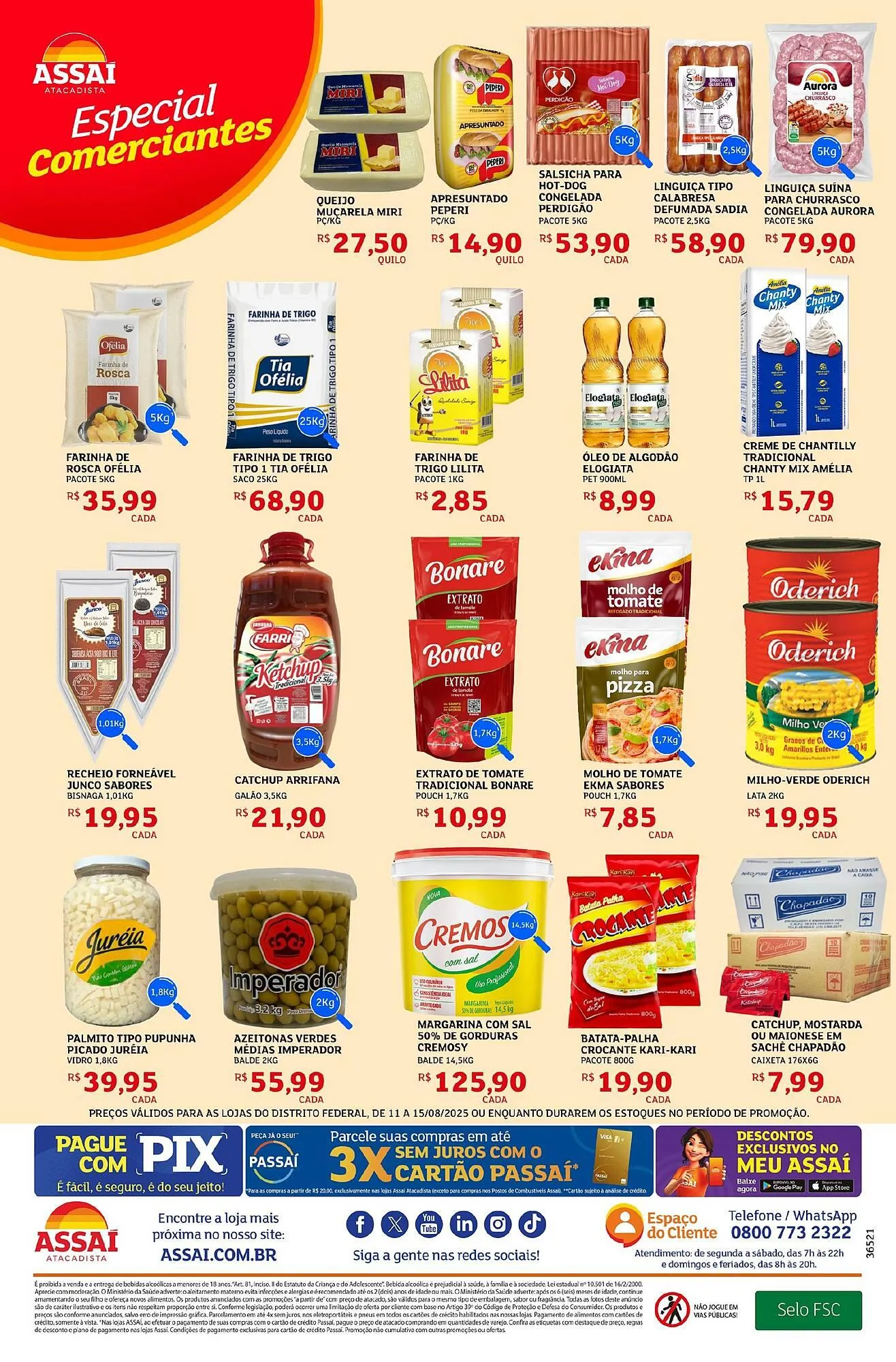 Encarte de Catálogo Assaí Atacadista 11 de agosto até 15 de agosto 2025 - Pagina 4