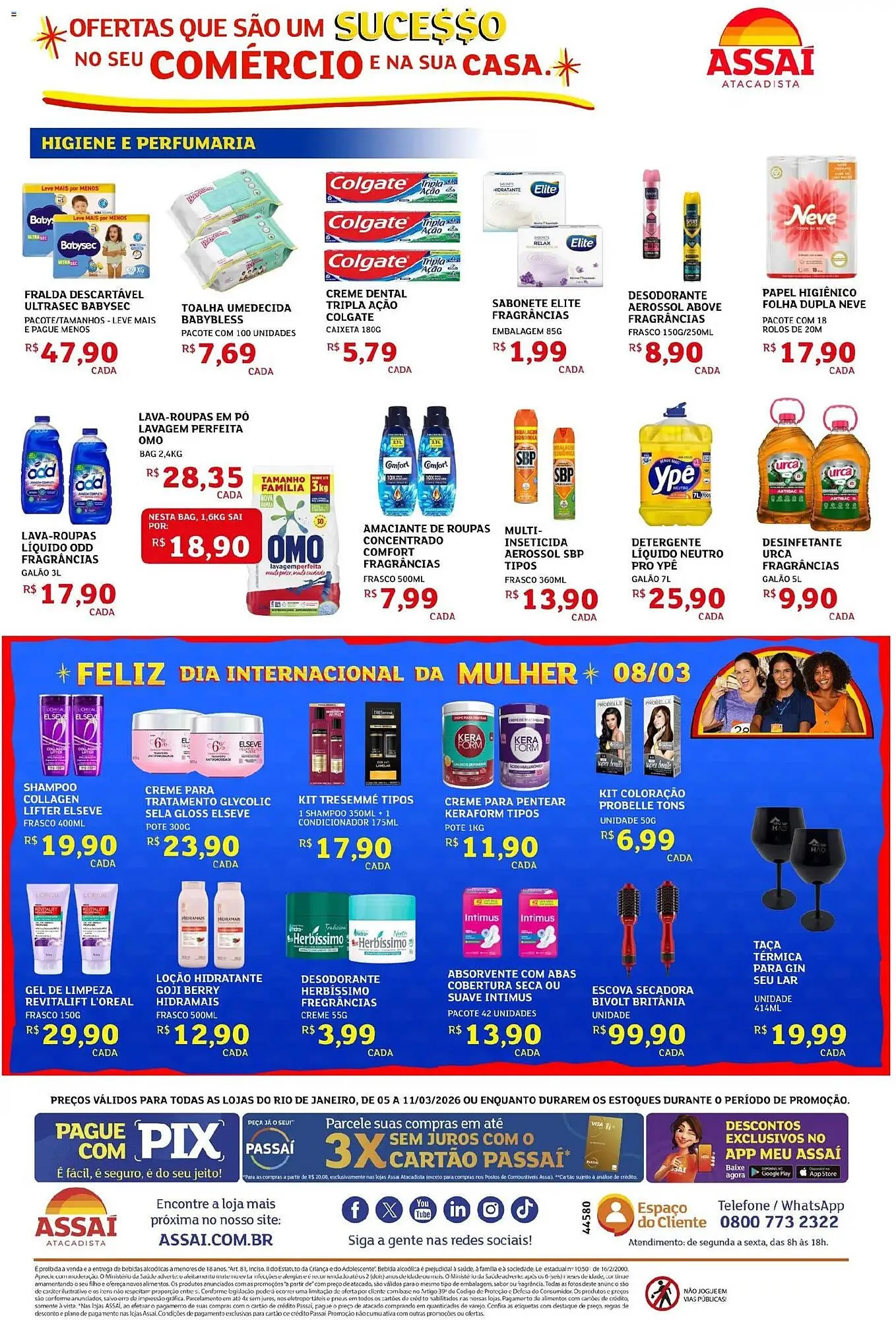 Encarte de Encarte Assaí Atacadista 5 de março até 11 de março 2026 - Pagina 4