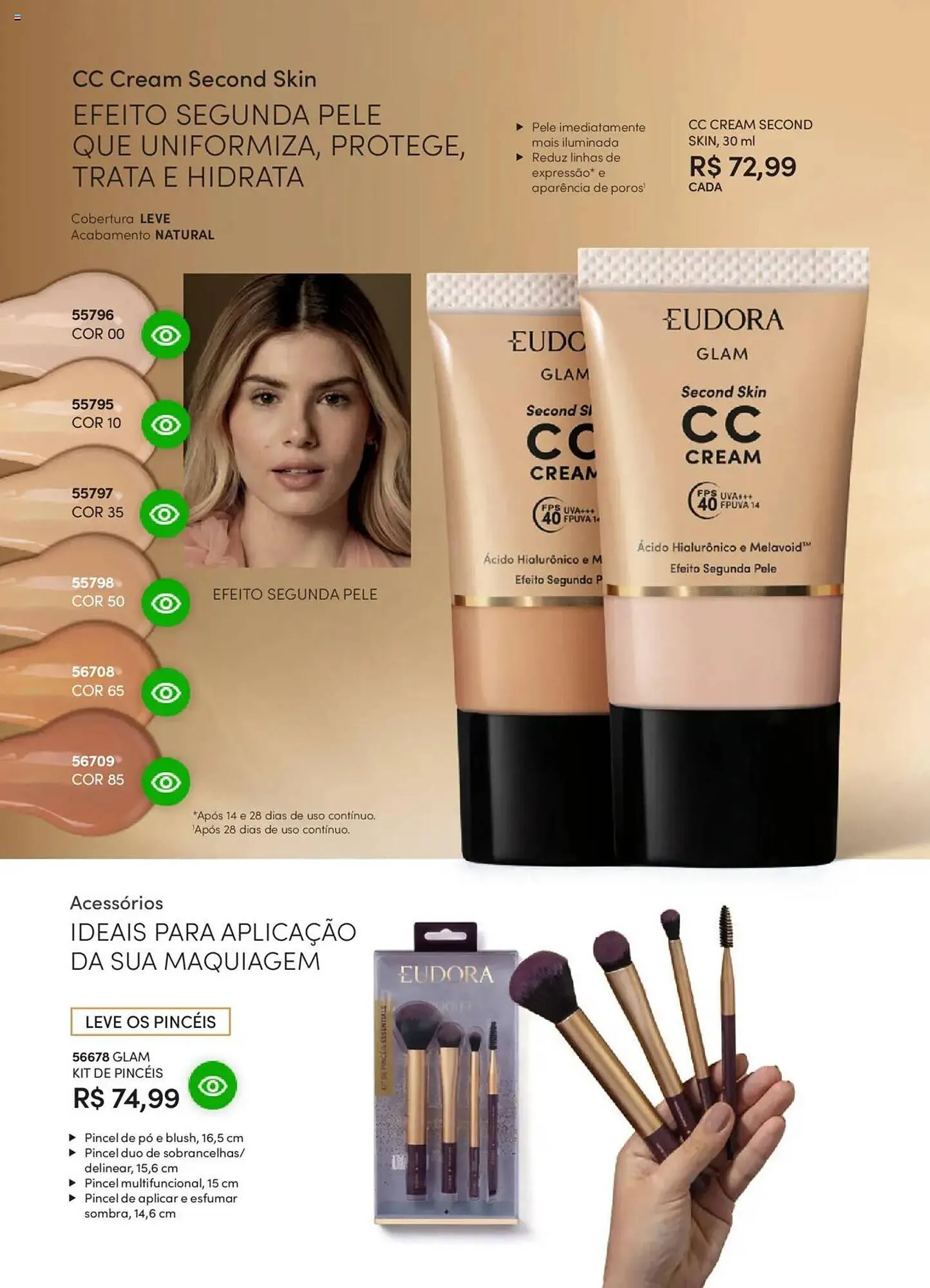 Encarte de Catálogo Eudora 25 de junho até 17 de julho 2025 - Pagina 52