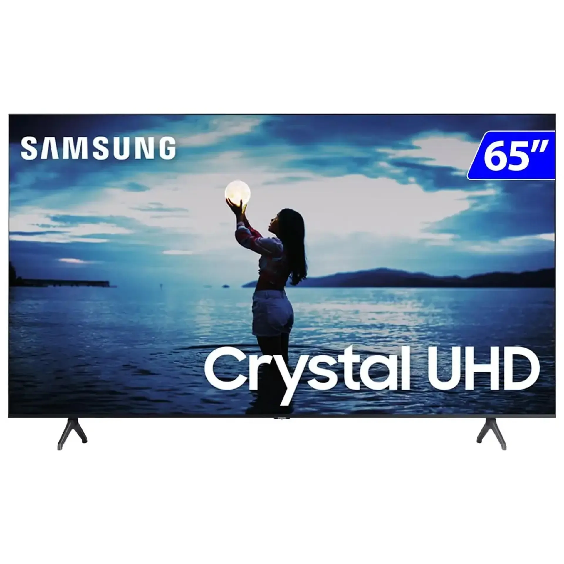 Smart TV Samsung LED 65" 4K Wi-Fi Tizen Crystal UHD UN65TU7020GXZD