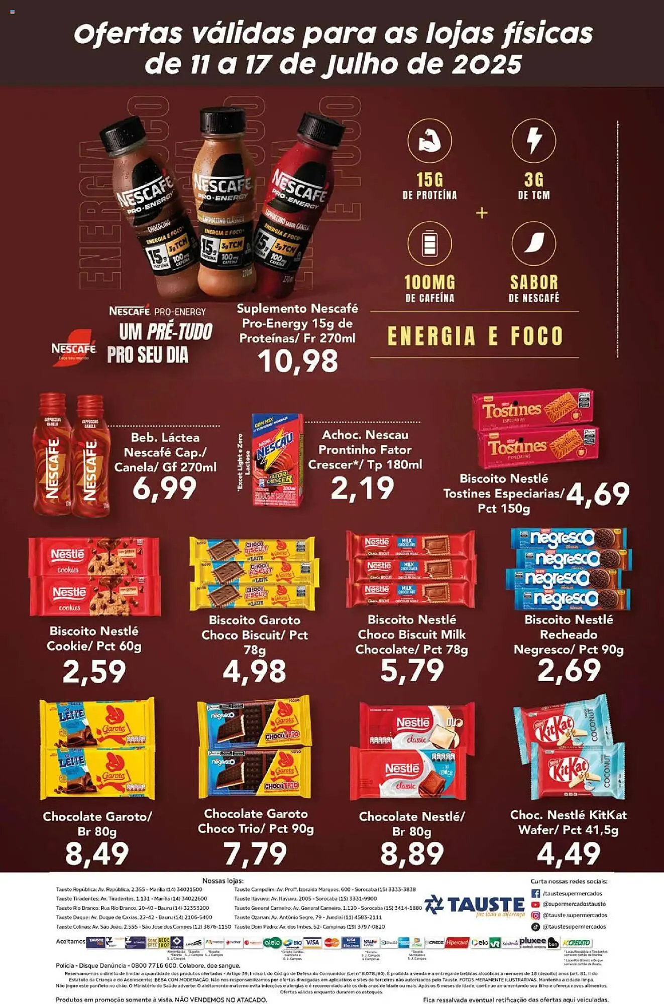 Encarte de Catálogo Supermercados Tauste 7 de julho até 17 de julho 2025 - Pagina 2