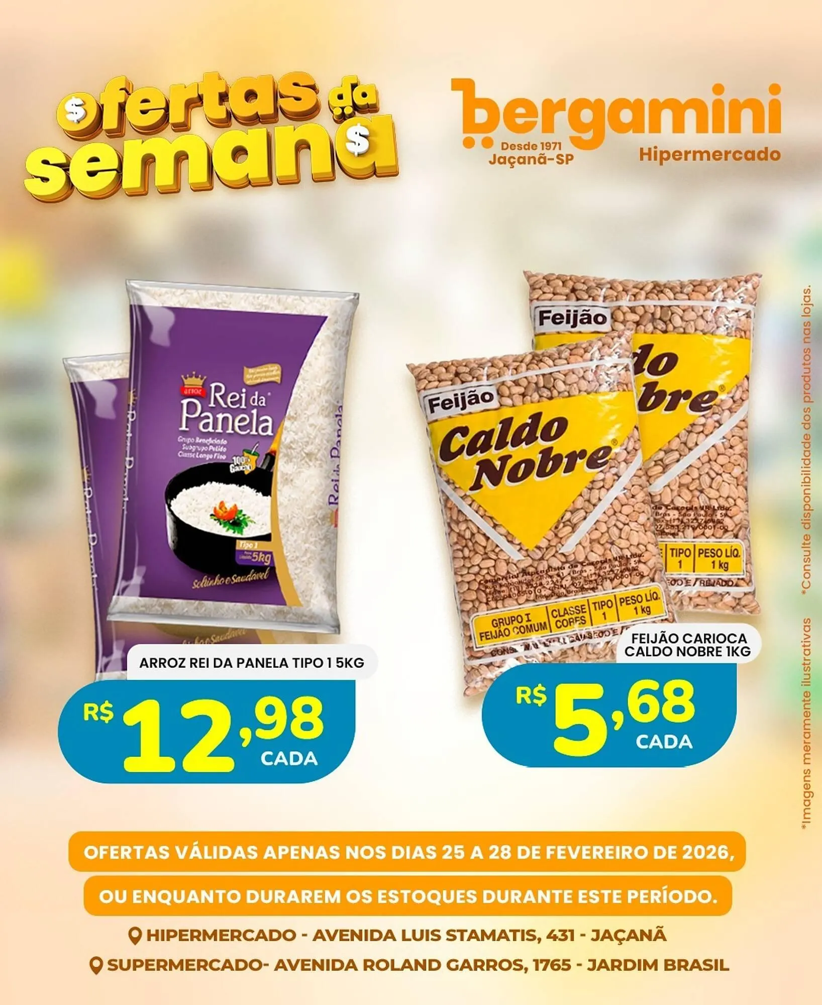 Encarte de Catálogo Supermercado Bergamini 25 de fevereiro até 28 de fevereiro 2026 - Pagina 4