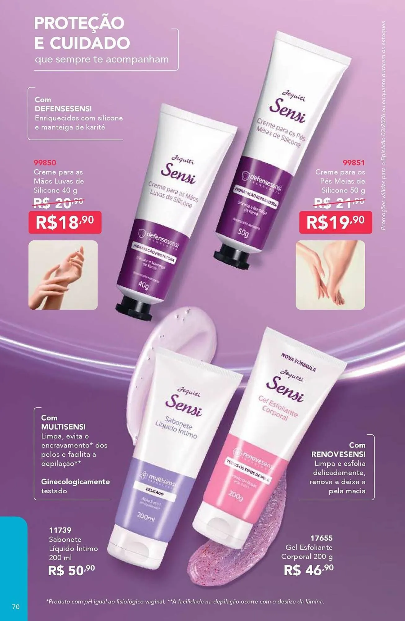 Encarte de Catálogo Jequiti 2 de março até 31 de março 2026 - Pagina 70