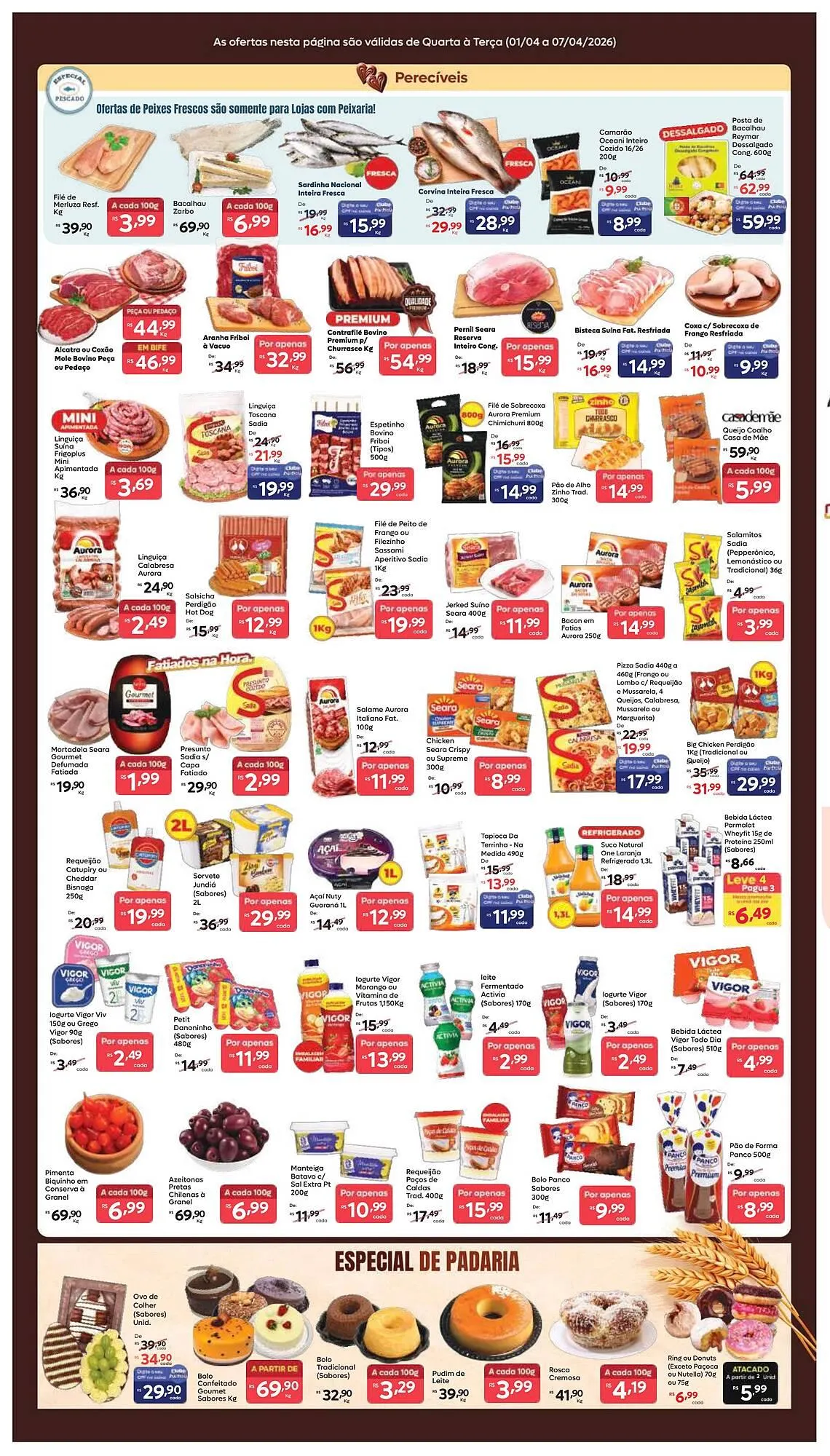 Encarte de Tabloide Barbosa Supermercados 1 de abril até 7 de abril 2026 - Pagina 2