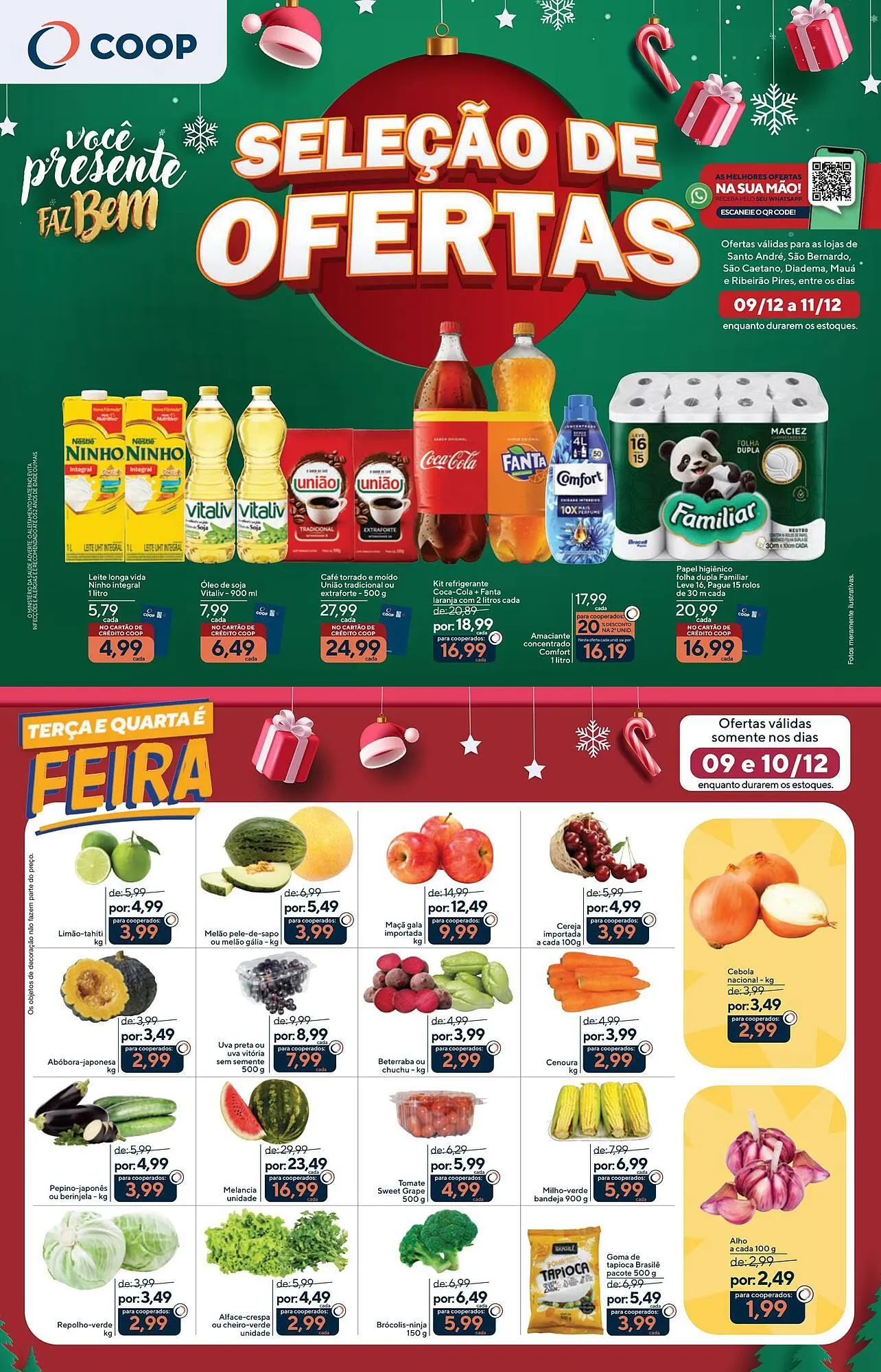 Encarte de Folheto Coop 8 de dezembro até 11 de dezembro 2025 - Pagina 1