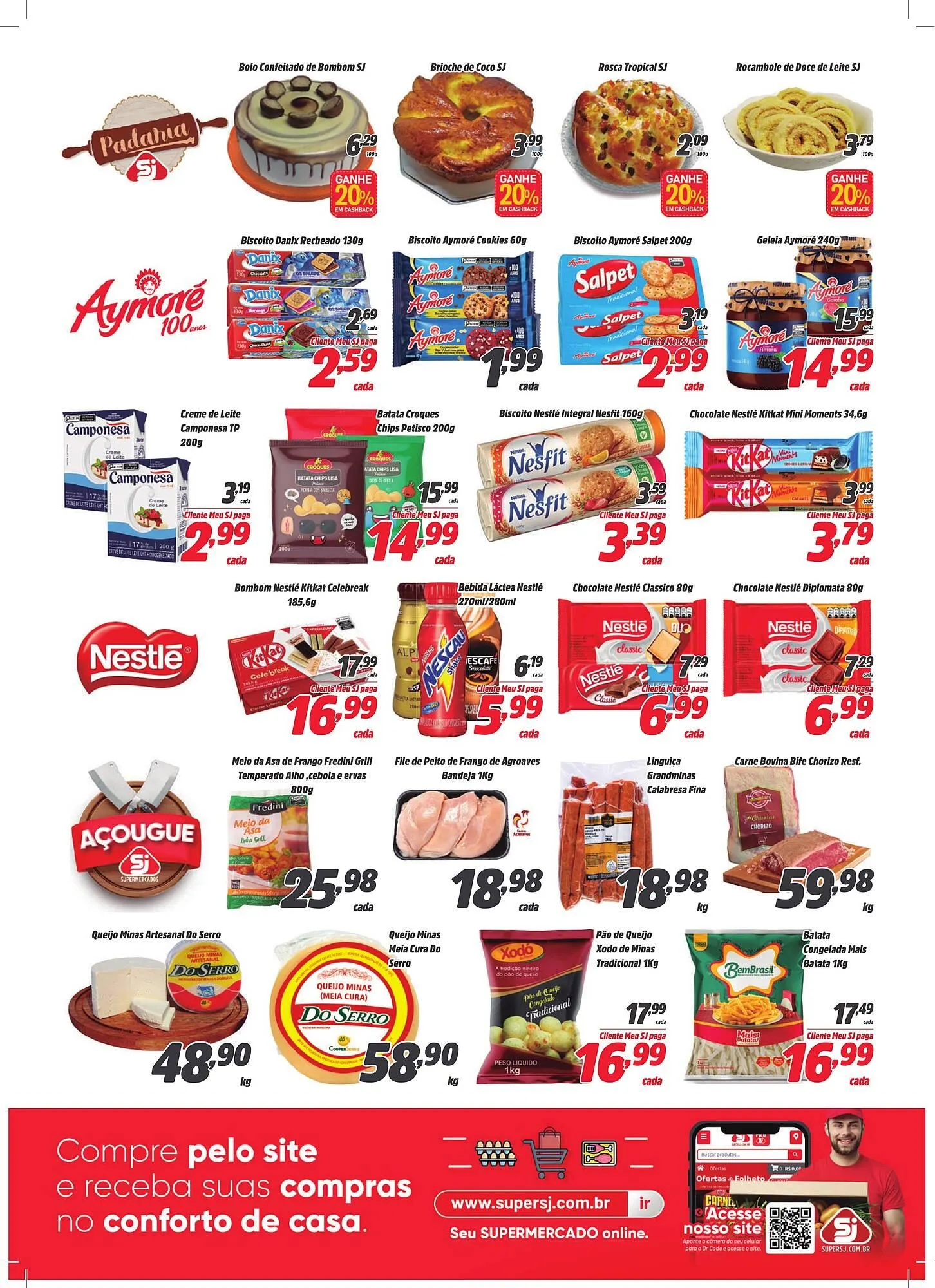 Encarte de Catálogo Sj Supermercados 6 de março até 19 de março 2025 - Pagina 2