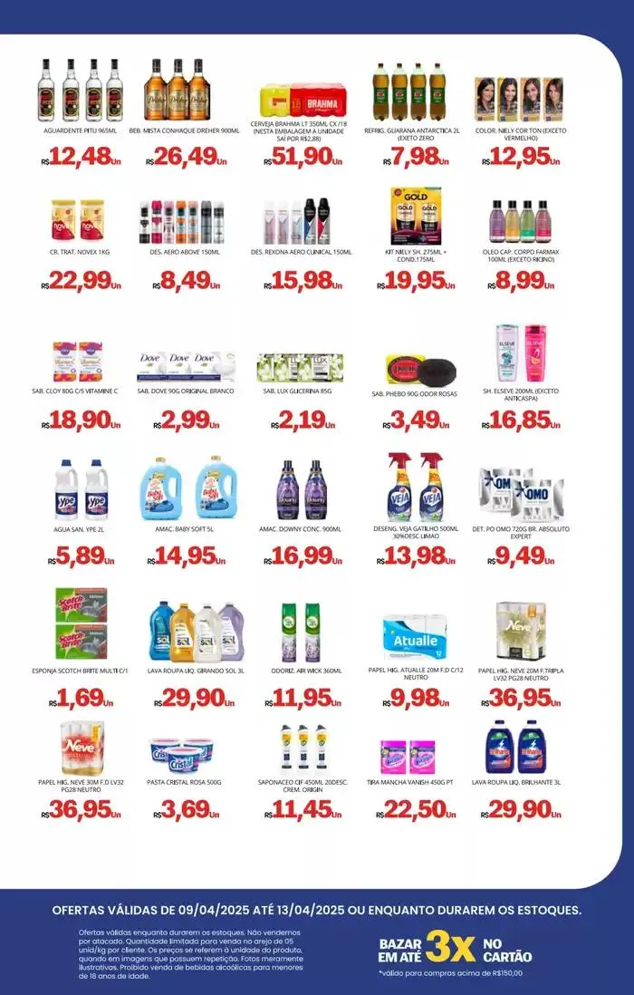 Encarte de Encarte Supermercado Vitorino 9 de abril até 13 de abril 2025 - Pagina 3