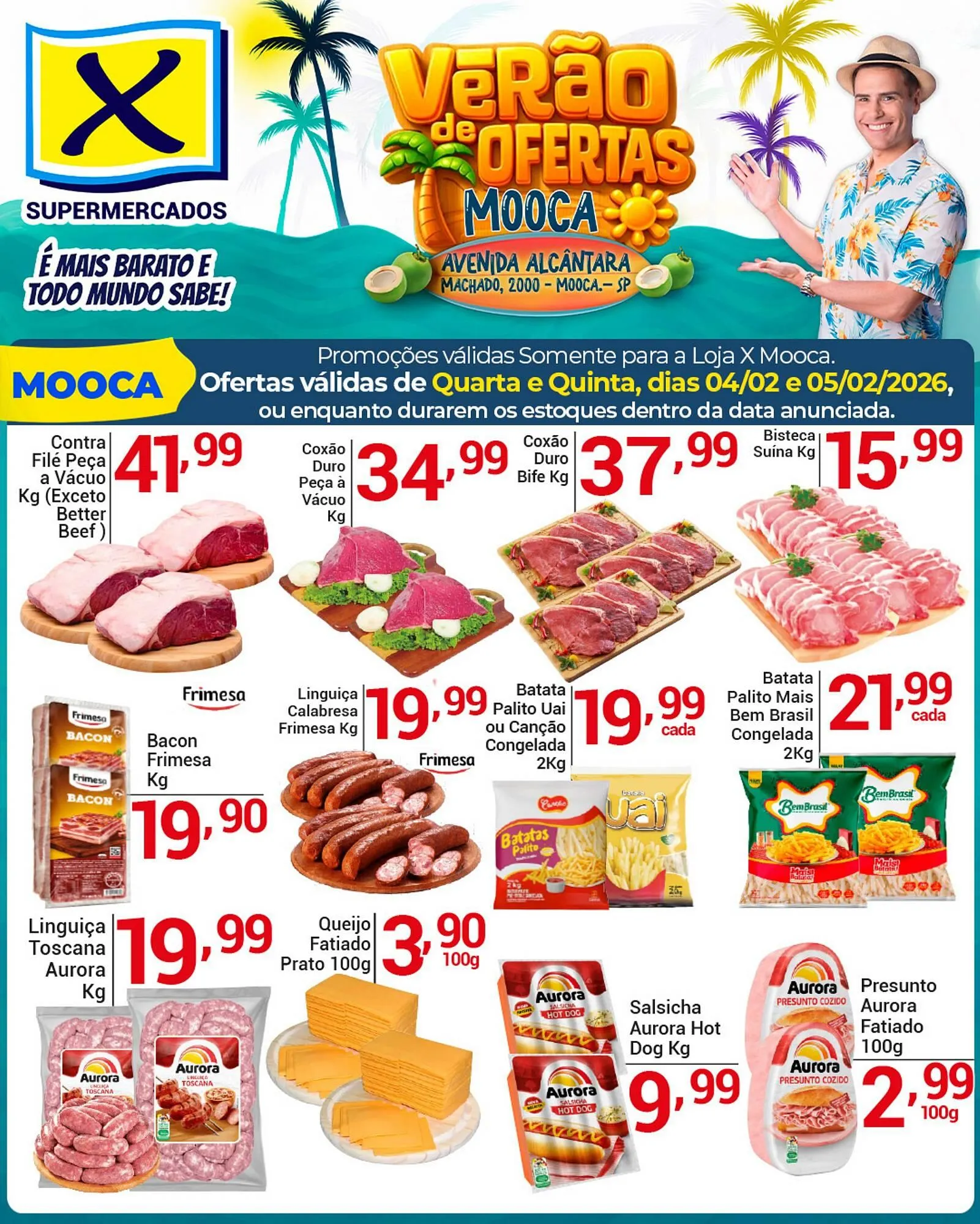 Folheto X Supermercados - 1