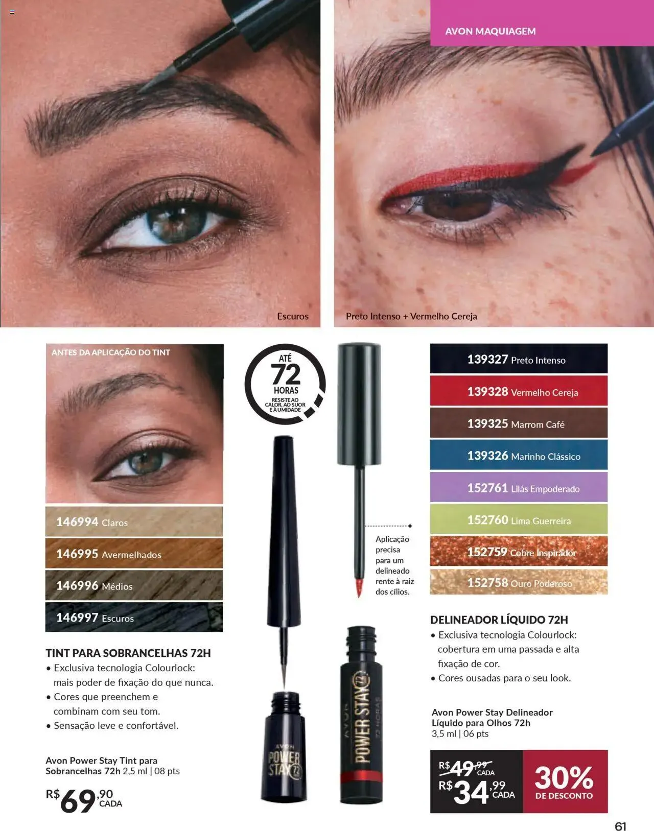 Encarte de Avon - Campanha 07 3 de abril até 1 de maio 2025 - Pagina 61