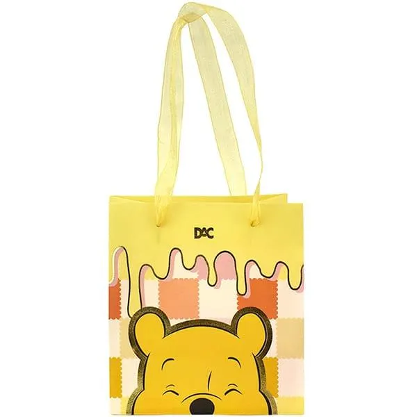 Sacola para presente P, Ursinho Pooh Disney, com alça de seda, 4859, DAC - 1 UN