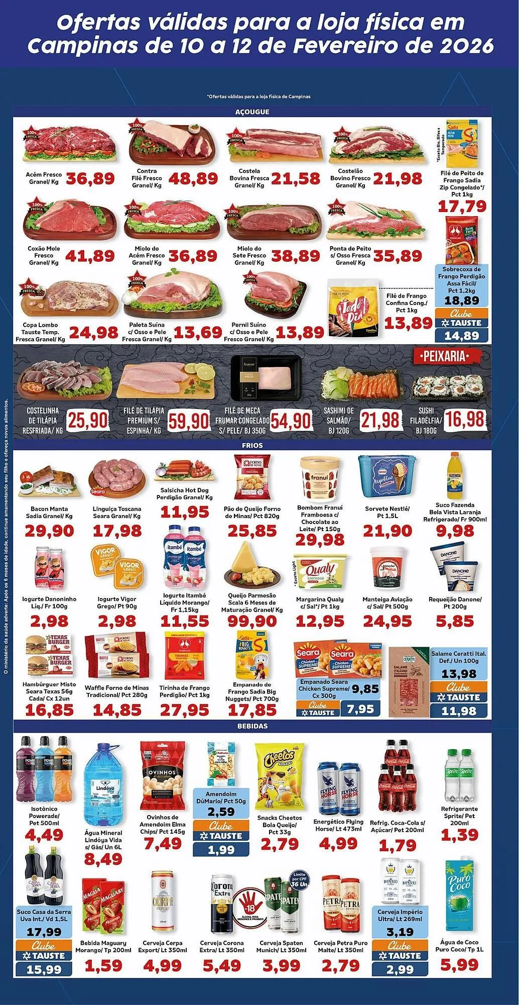 Encarte de Catálogo Supermercados Tauste 10 de fevereiro até 12 de fevereiro 2026 - Pagina 4